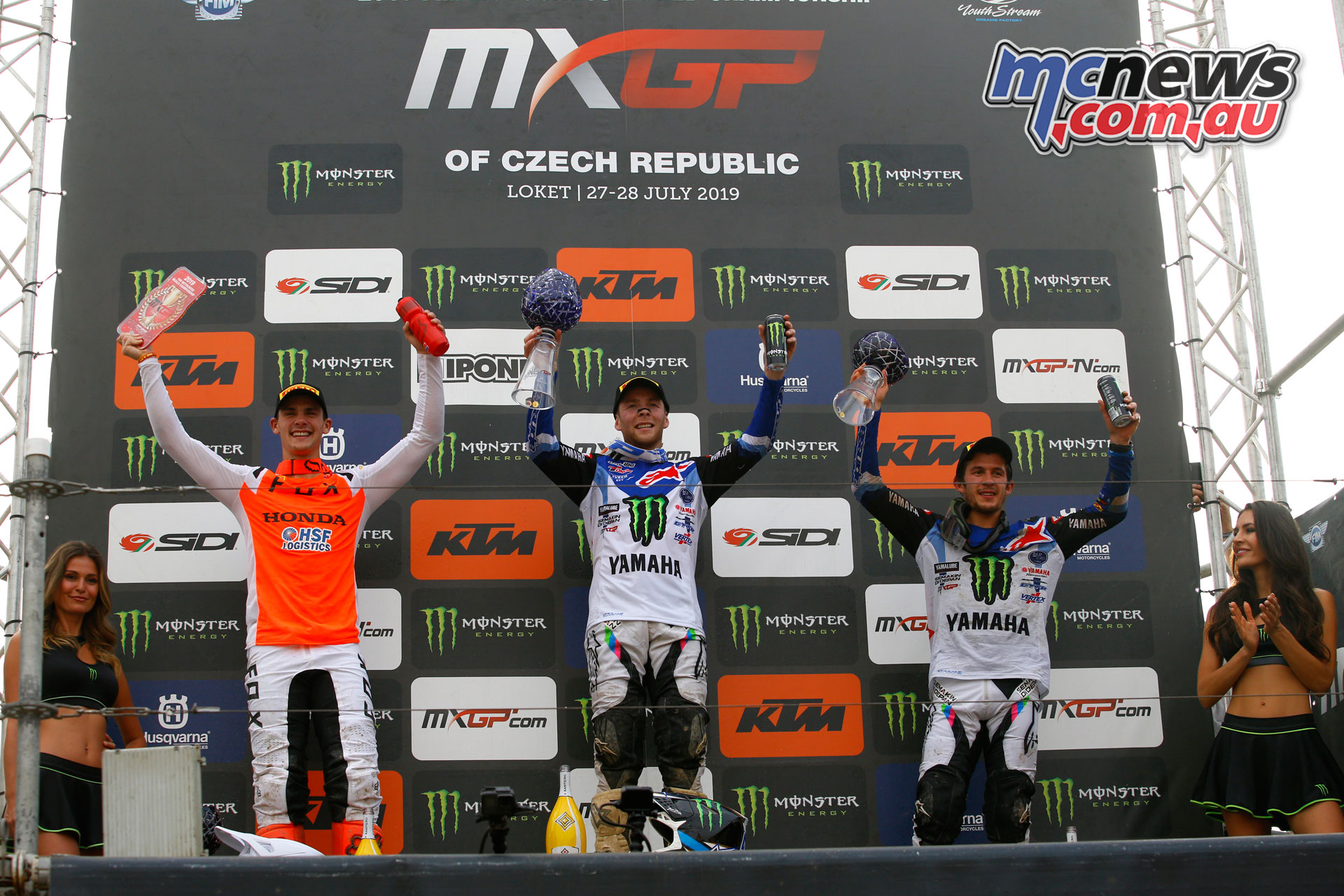 MXGP Rnd Czech Loket MX Gajser Febvre Seewer podium MXGP Rnd Czech Loket MX Gajser Febvre Seewer podium