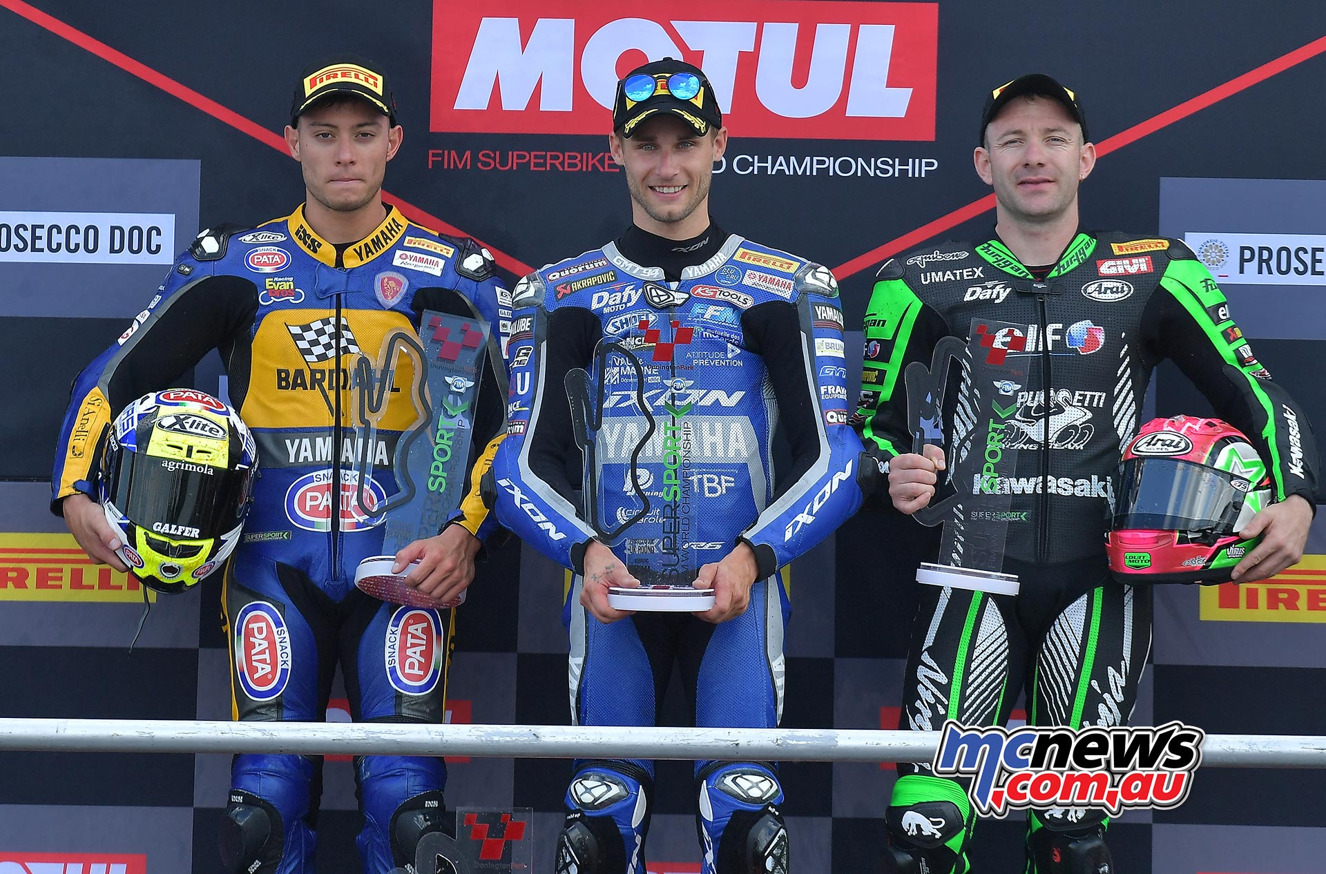 WSBK Rnd Donington Sun WSS Podium WSBK Rnd Donington Sun WSS Podium