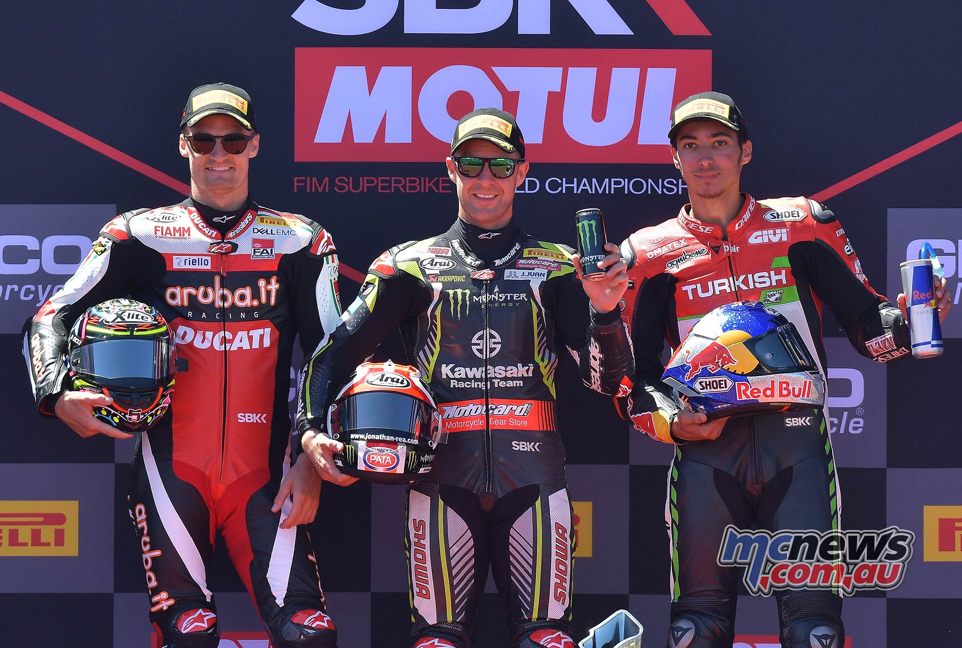 WSBK Rnd LagunaSeca Race Rea Podium WSBK Rnd LagunaSeca Race Rea Podium