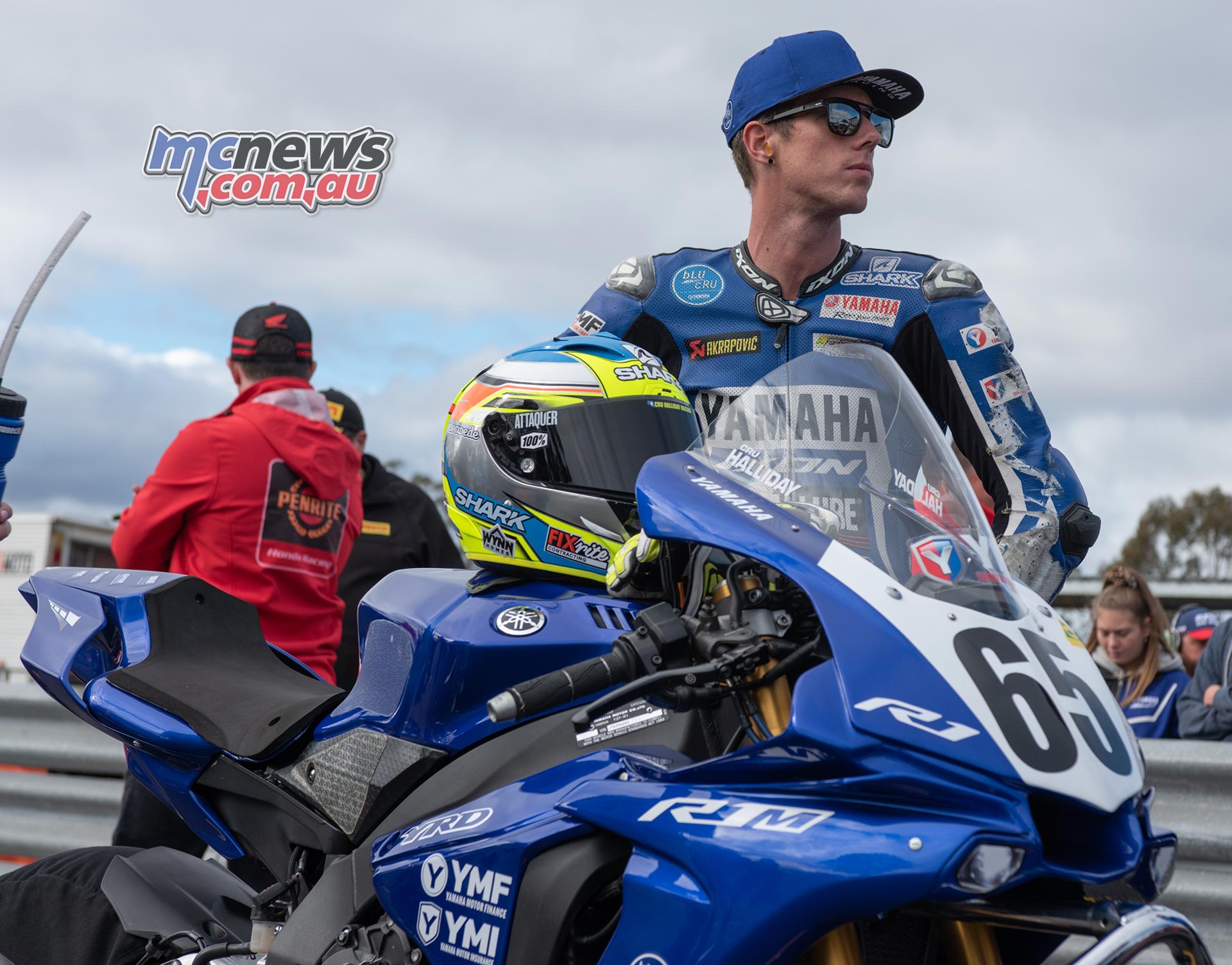 ASBK Rnd Morgan Park RbMotoLens SBK Race Grid Cru HALLIDAY ASBK Rnd Morgan Park RbMotoLens SBK Race Grid Cru HALLIDAY