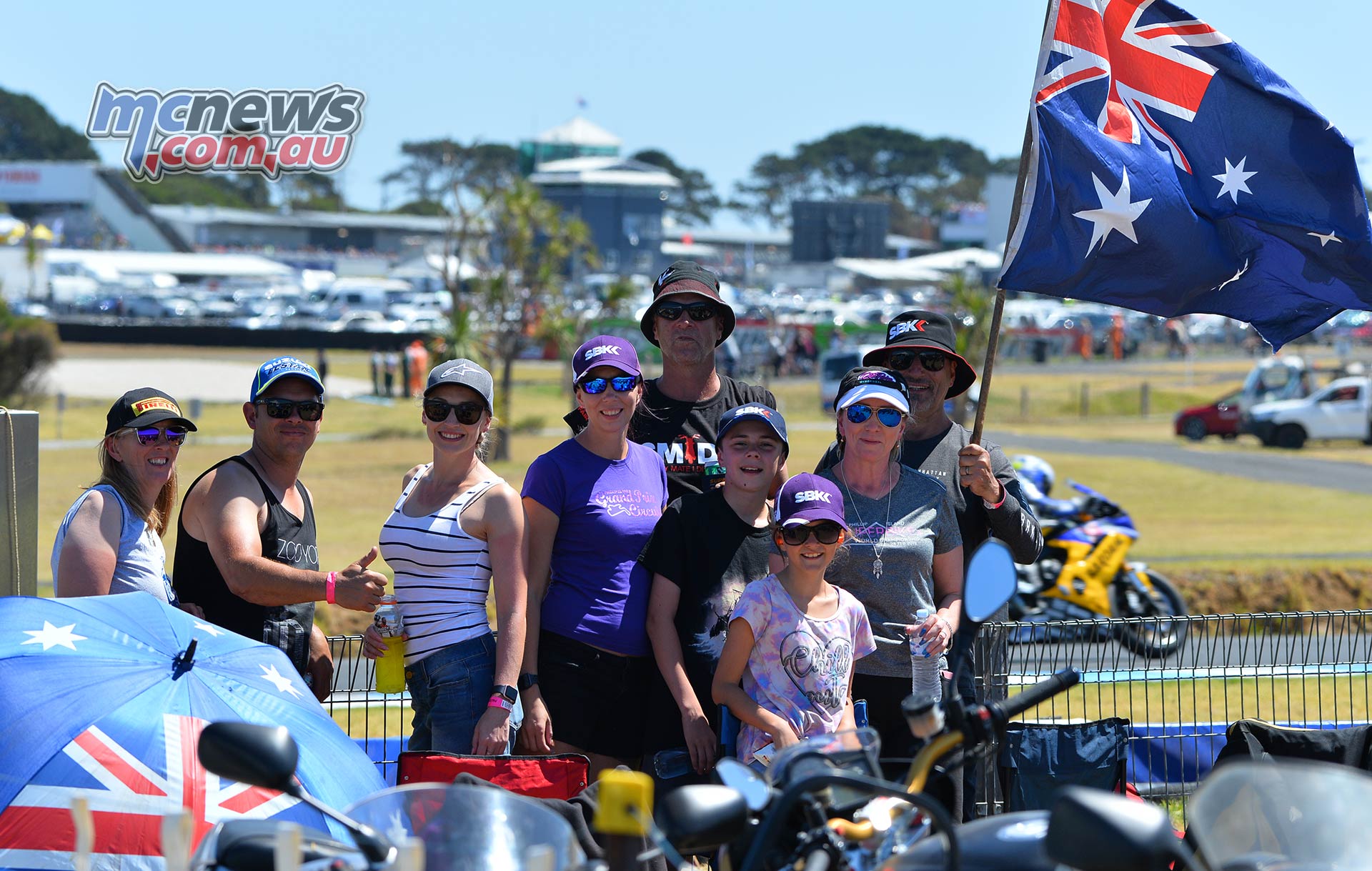 WSBK Phillip Island Action Crowd GeeBee WSBK Phillip Island Action Crowd GeeBee