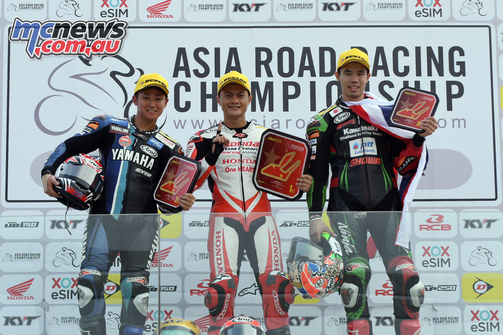 ARRC Round China ASB Race Podium ARRC Round China ASB Race Podium