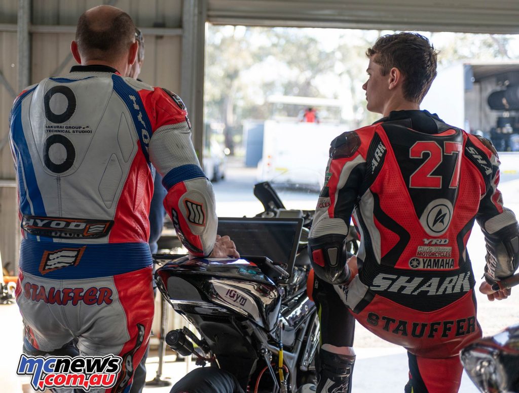 ASBK Winton Test RMimage Max STAUFFER Jamie STAUFFER