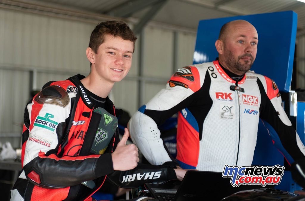 ASBK Winton Test RMimage Max STAUFFER Jamie STAUFFER