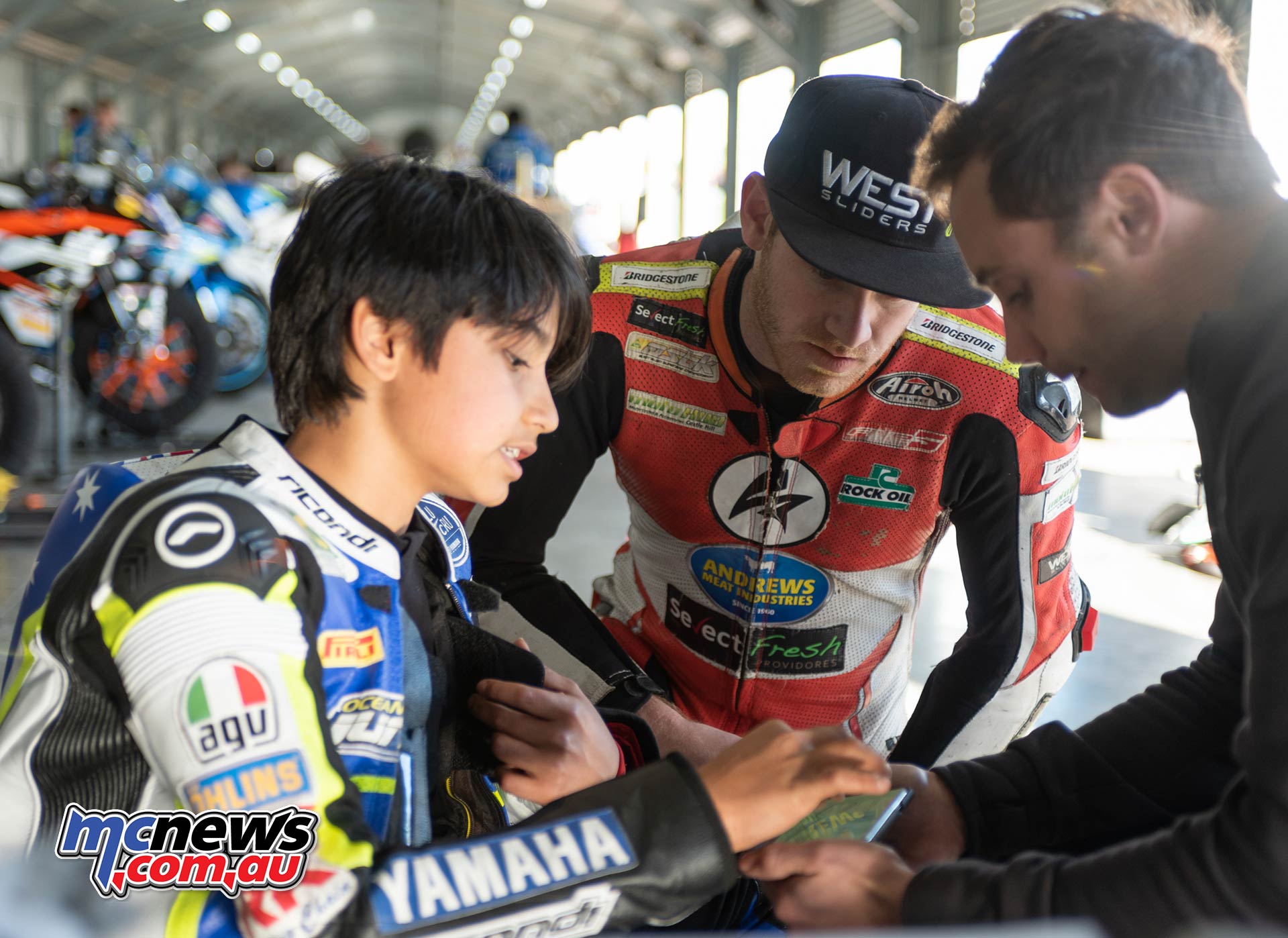 ASBK Winton Test RMimage Yannis Shaw Cros FRANCIS ASBK Winton Test RMimage Yannis Shaw Cros FRANCIS