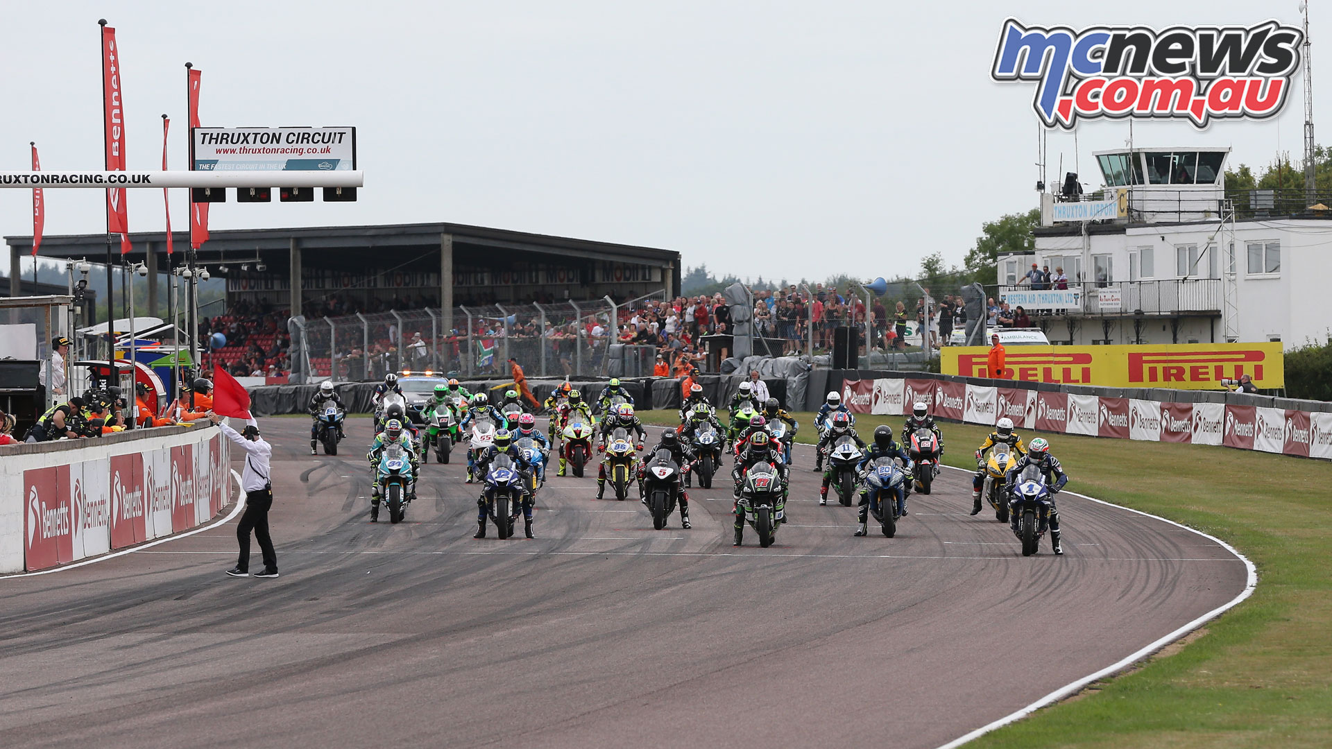 British Superbike BSB Rnd Thruxton SSP Start Kyle Ryde AUYA British Superbike BSB Rnd Thruxton SSP Start Kyle Ryde AUYA