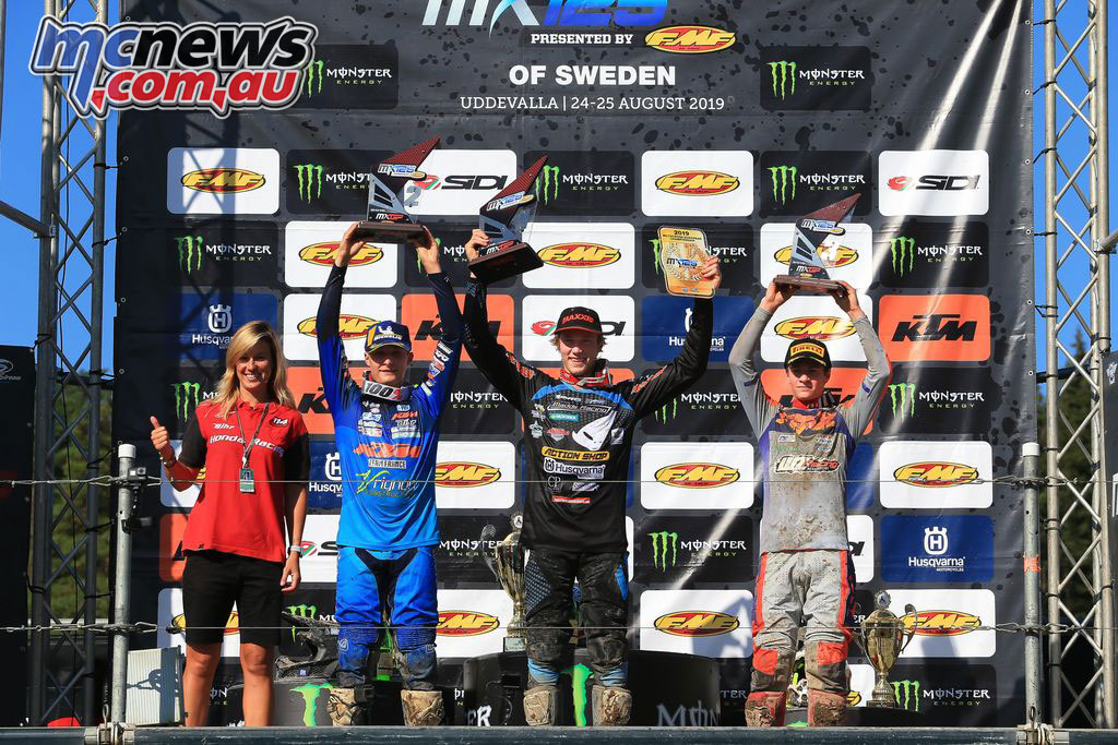 MXGP Sweden Rnd Uddevalla EMX Podium MXGP Sweden Rnd Uddevalla EMX Podium