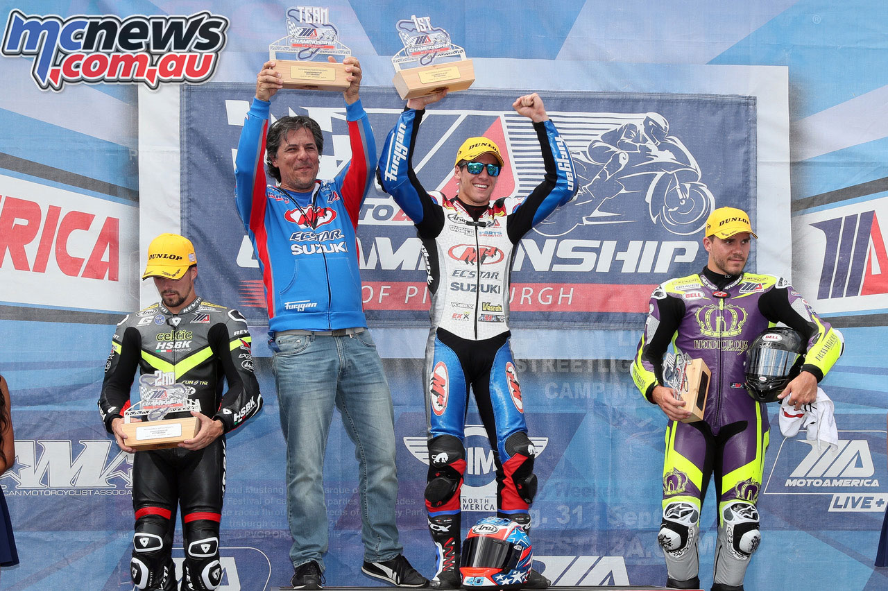 MotoAmerica Rnd Pittsburgh Sat Supersport Sean Dylan Kelly MotoAmerica Rnd Pittsburgh Sat Supersport Sean Dylan Kelly