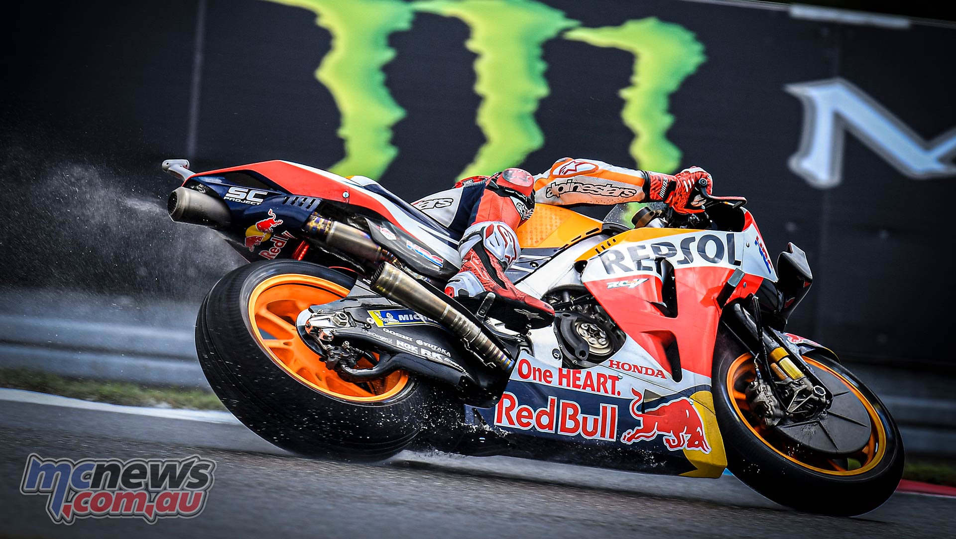 MotoGP Brno QP Marquez Wet MotoGP Brno QP Marquez Wet