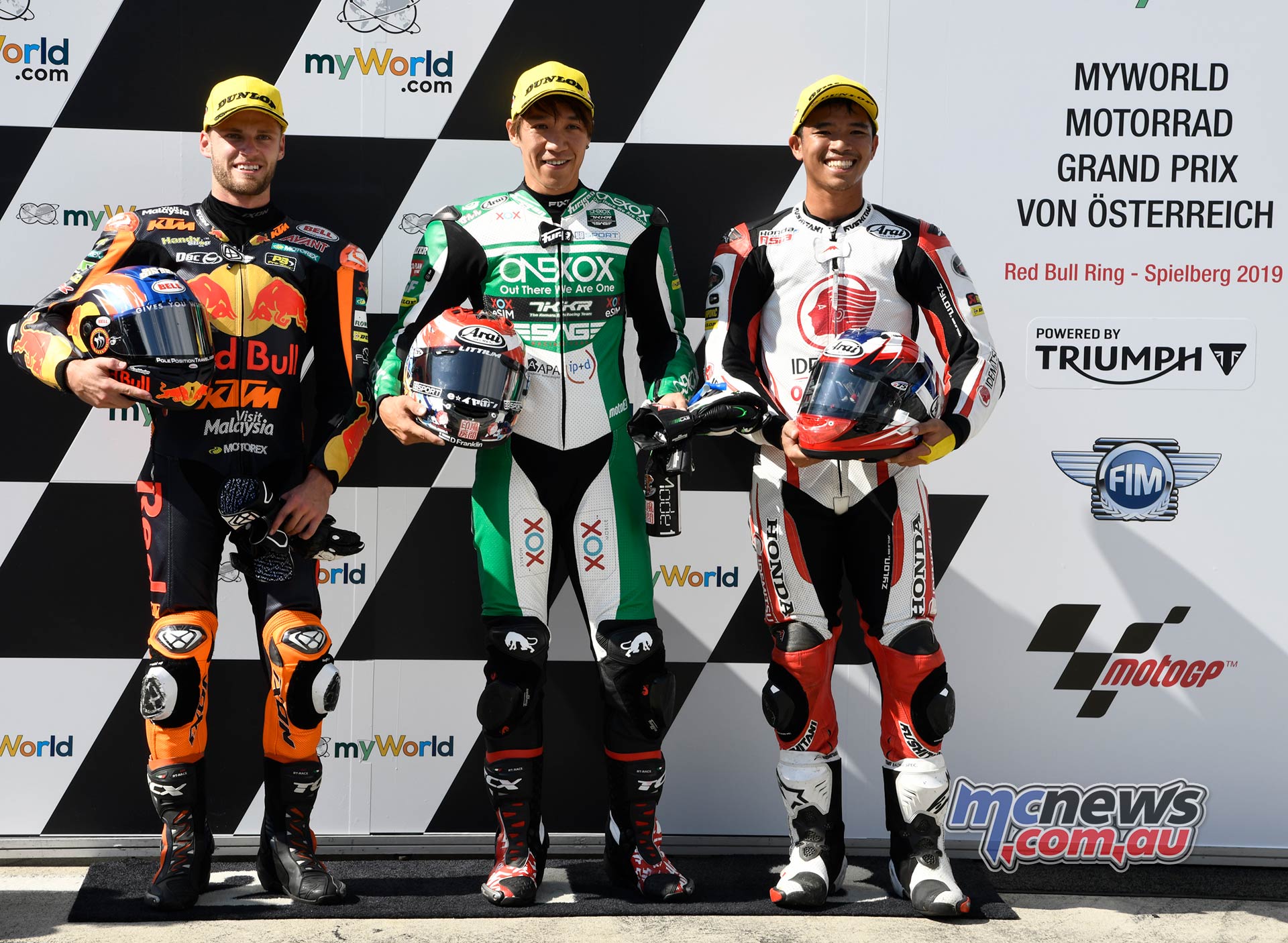 MotoGP Rnd Austria QP Moto Tetsuta Nagashima Binder Chantra MotoGP Rnd Austria QP Moto Tetsuta Nagashima Binder Chantra