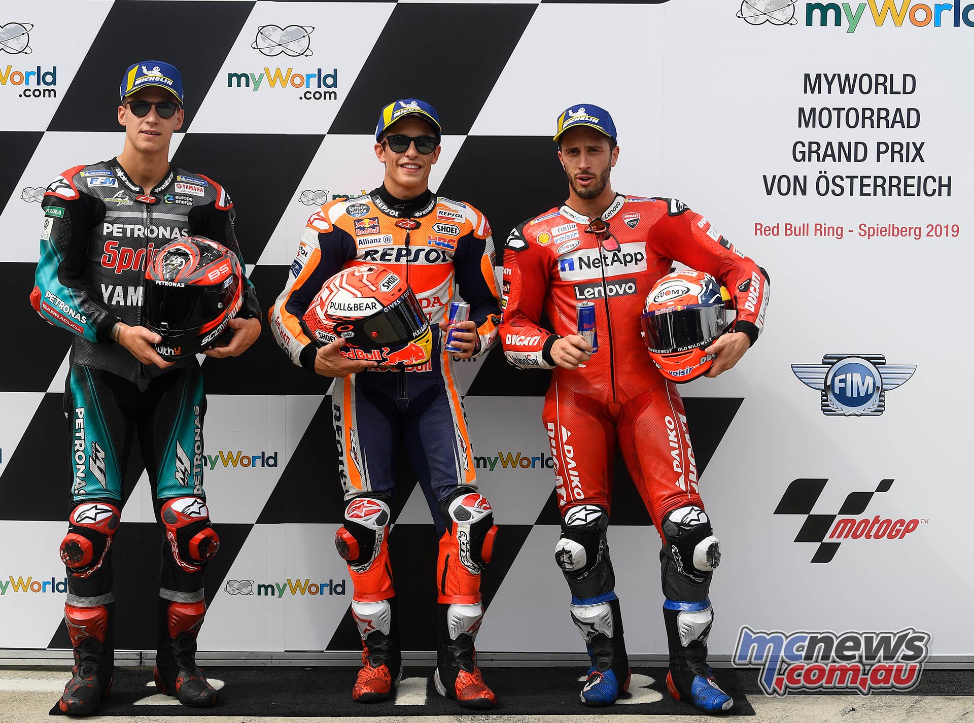 MotoGP Rnd Austria QP MotoGP Marquez Quartararo Dovi MotoGP Rnd Austria QP MotoGP Marquez Quartararo Dovi