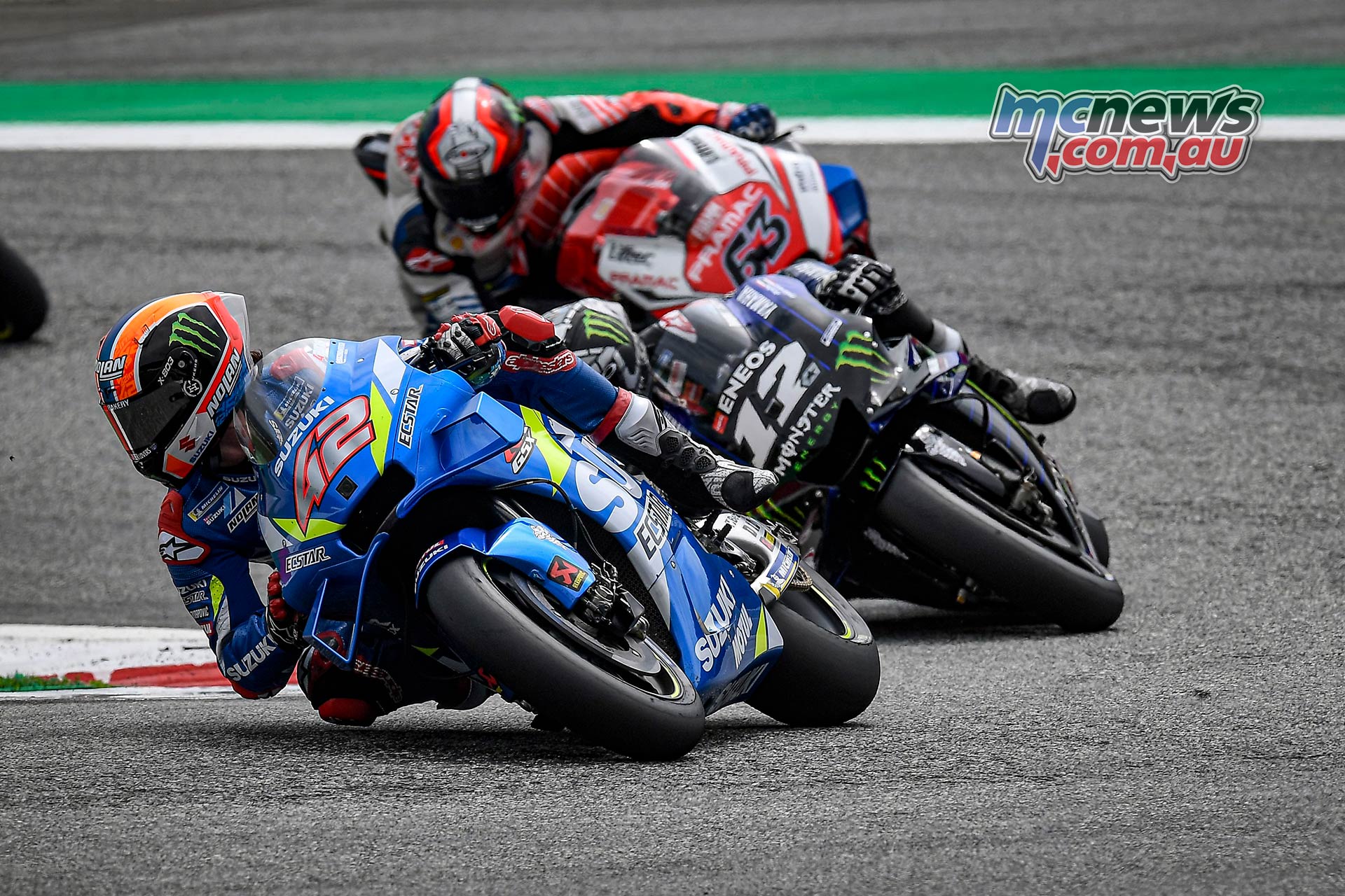 MotoGP Rnd RedBullRing Race Rins Vinales Bagnaia MotoGP Rnd RedBullRing Race Rins Vinales Bagnaia