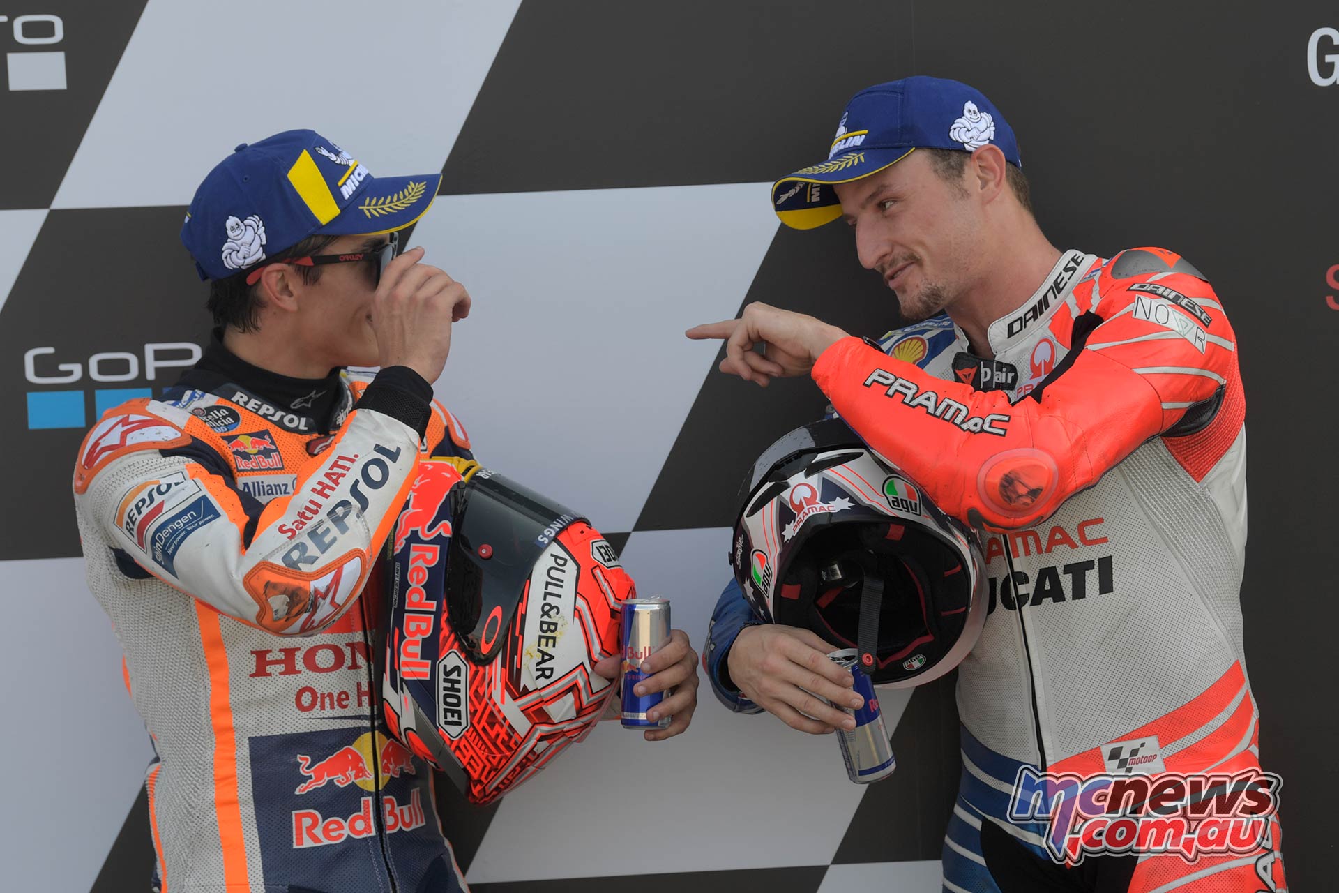MotoGP Rnd Silverstone QP Marquez Miller MotoGP Rnd Silverstone QP Marquez Miller