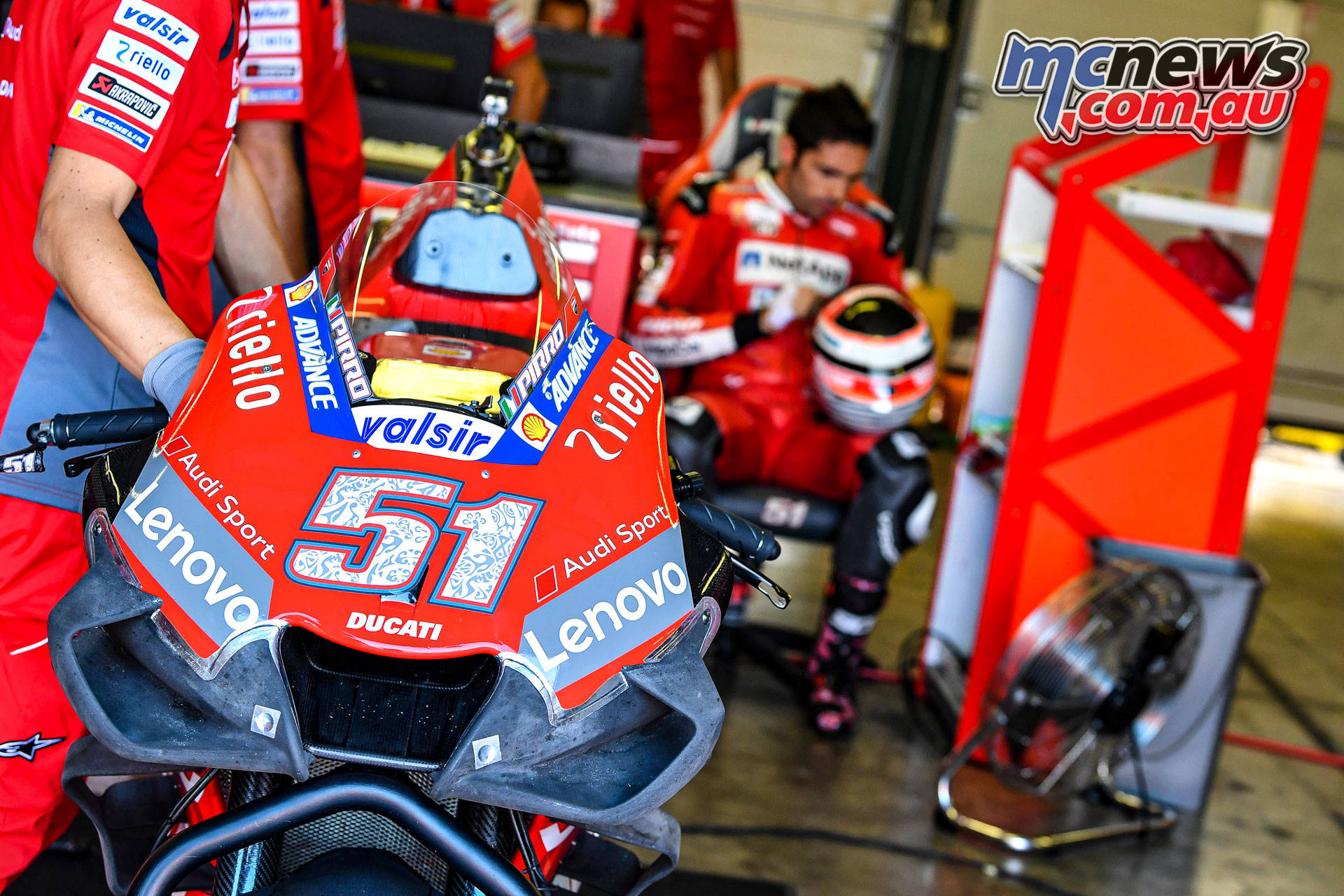 MotoGP Test Misano D Pirro MotoGP Test Misano D Pirro