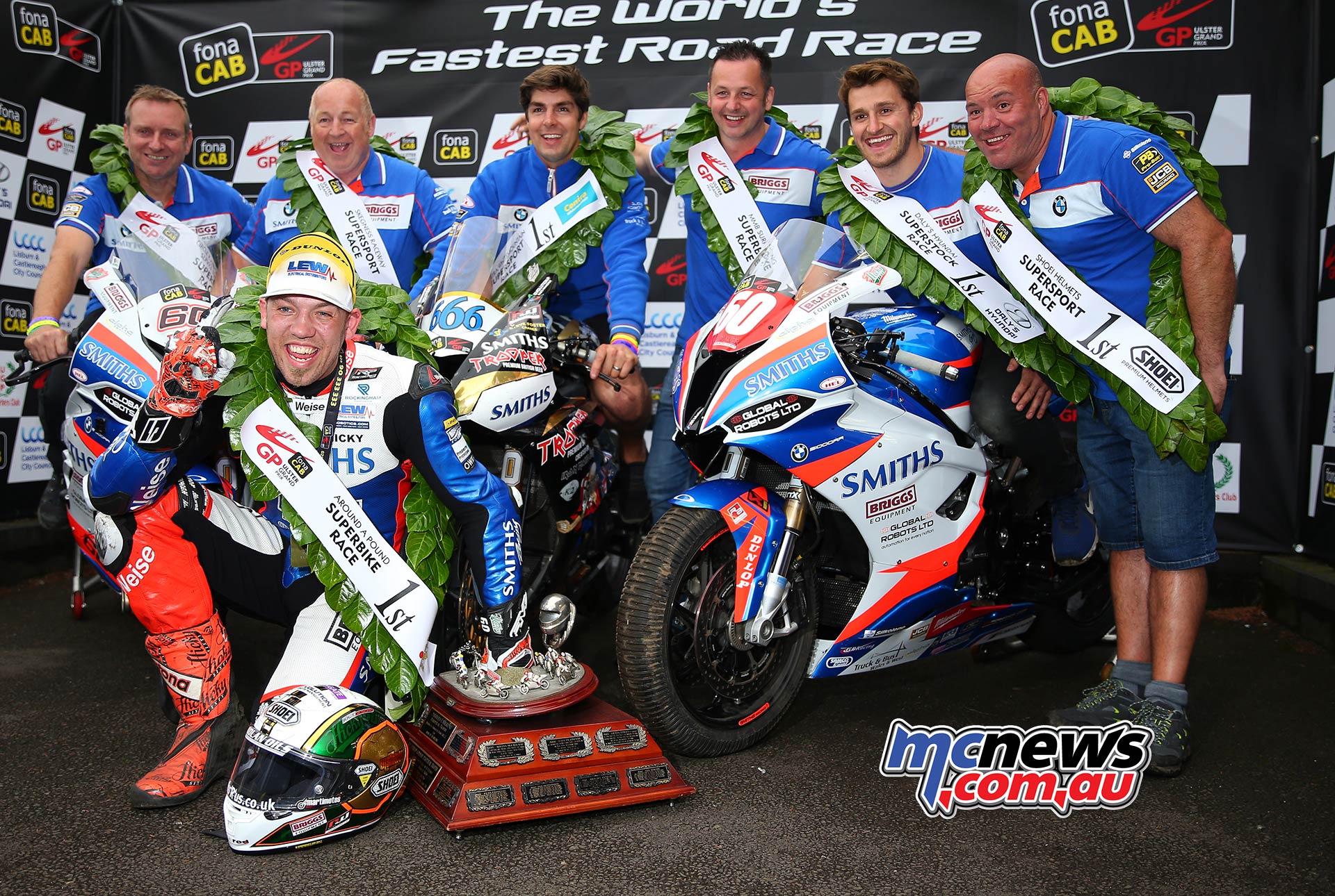Ulster Grand Prix Dundrod Superbike Podium Hickman Dominates Ulster Grand Prix Dundrod Superbike Podium Hickman Dominates