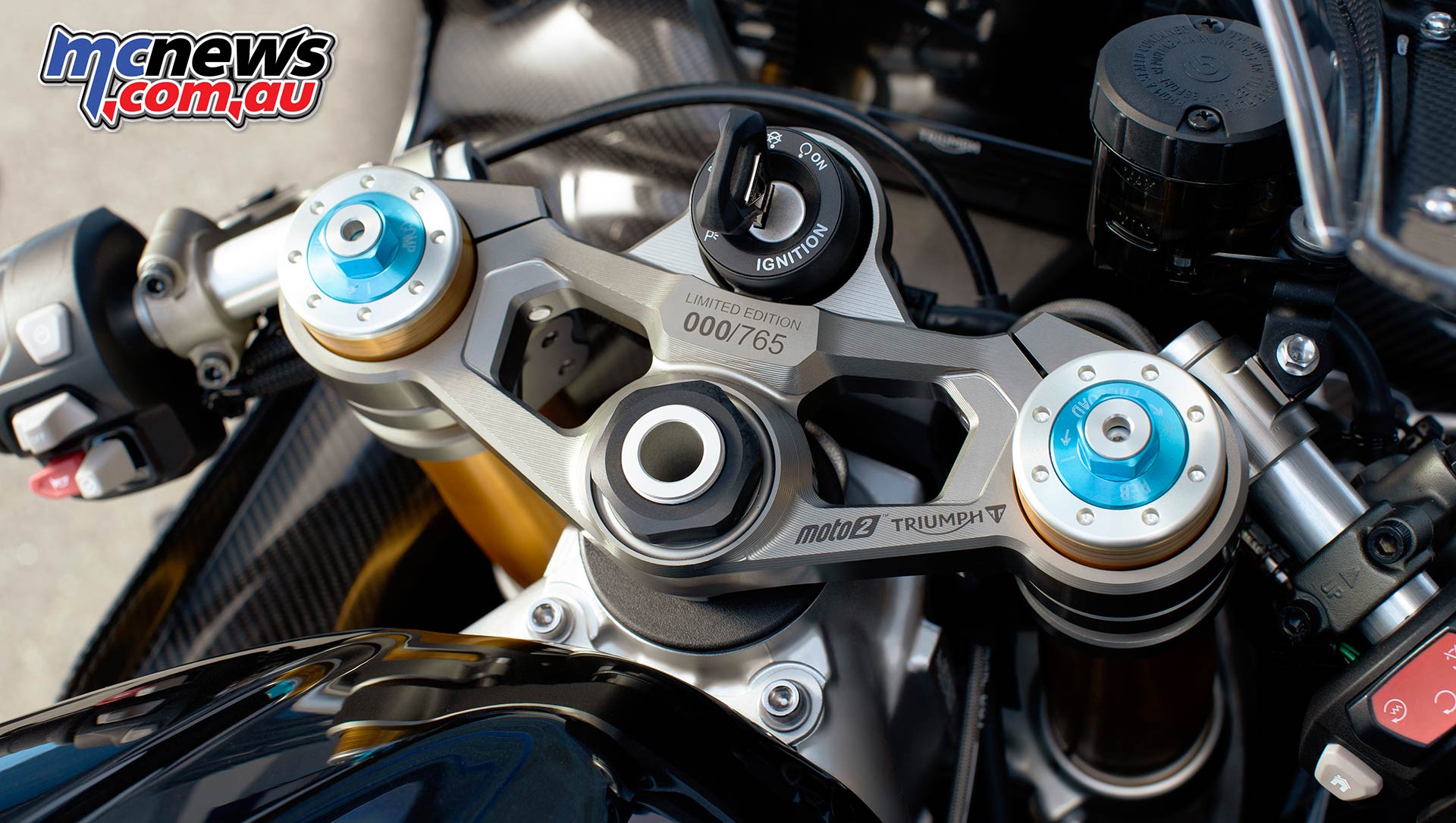 Triumph Daytona Moto Limited Edition Detail Triumph Daytona Moto Limited Edition Detail
