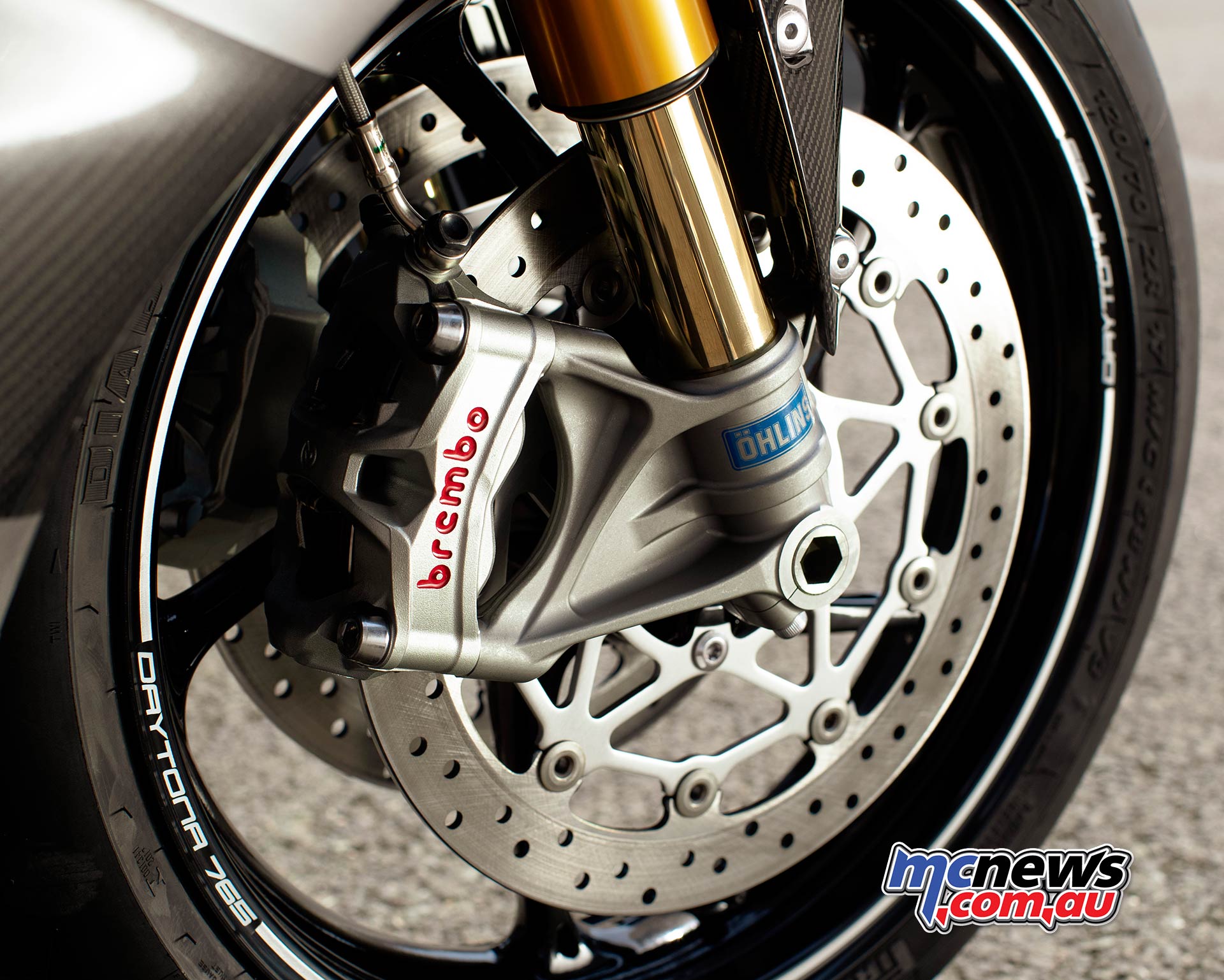 Triumph Daytona Moto Limited Edition Detail Triumph Daytona Moto Limited Edition Detail