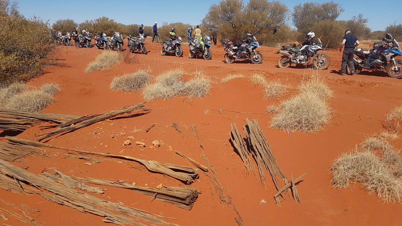 BMW GS Safari Enduro Shaun Terblanche Day Finke Access Track BMW GS Safari Enduro Shaun Terblanche Day Finke Access Track