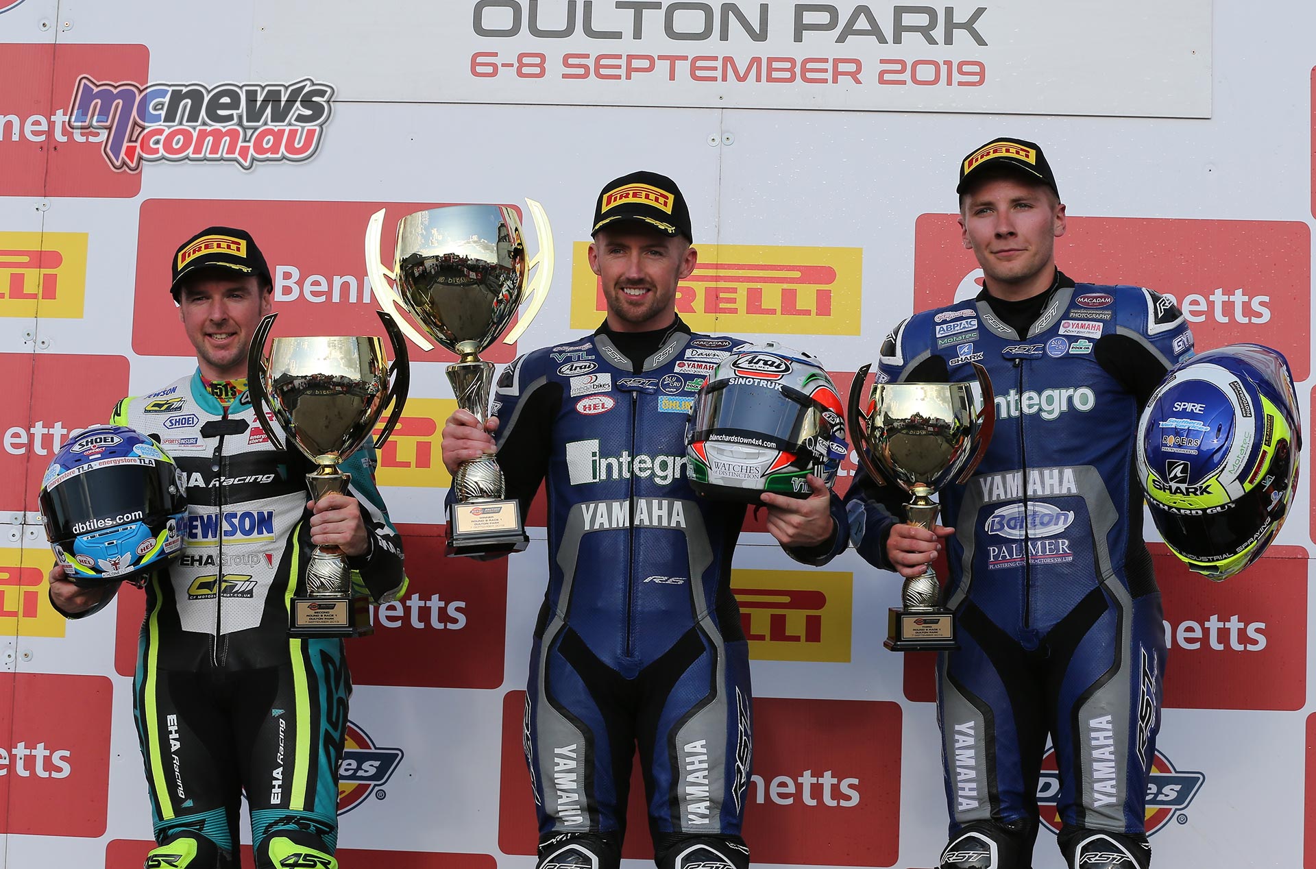 BSB Rnd OultonPark Saturday Supersport Podium Kennedy Seely Ryde BSB Rnd OultonPark Saturday Supersport Podium Kennedy Seely Ryde