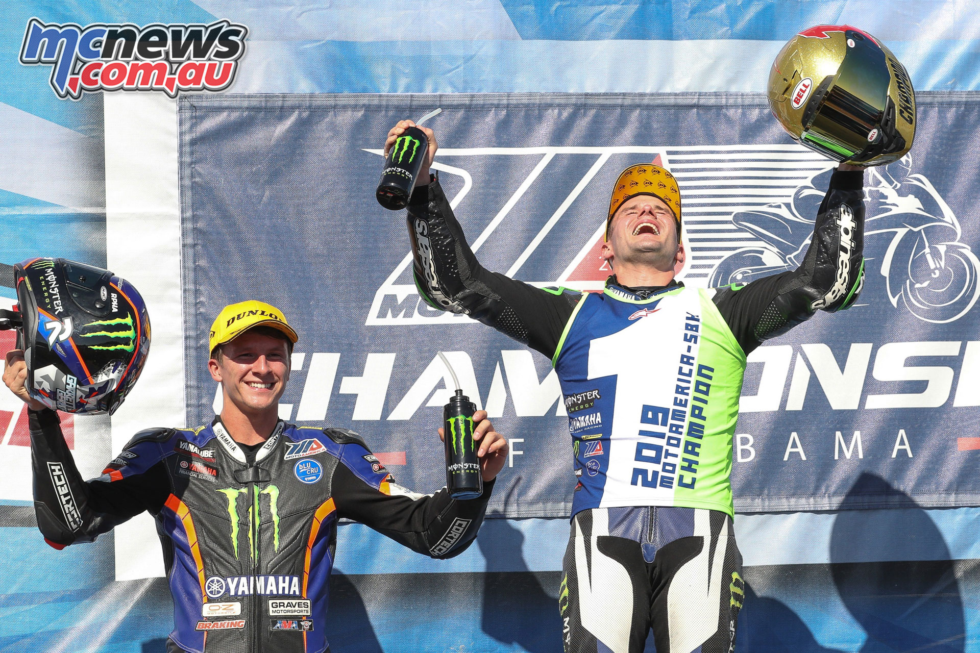 MotoAmerica Alabama Rnd Cameron Beaubier Garrett Gerloff MotoAmerica Alabama Rnd Cameron Beaubier Garrett Gerloff