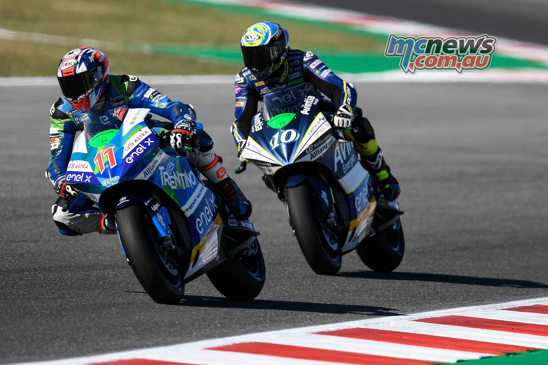 MotoGP Rnd Misano MotoE Matteo Ferrari Xavier Simeon MotoGP Rnd Misano MotoE Matteo Ferrari Xavier Simeon