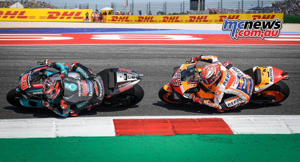 MotoGP Rnd Misano Quartararo Marquez