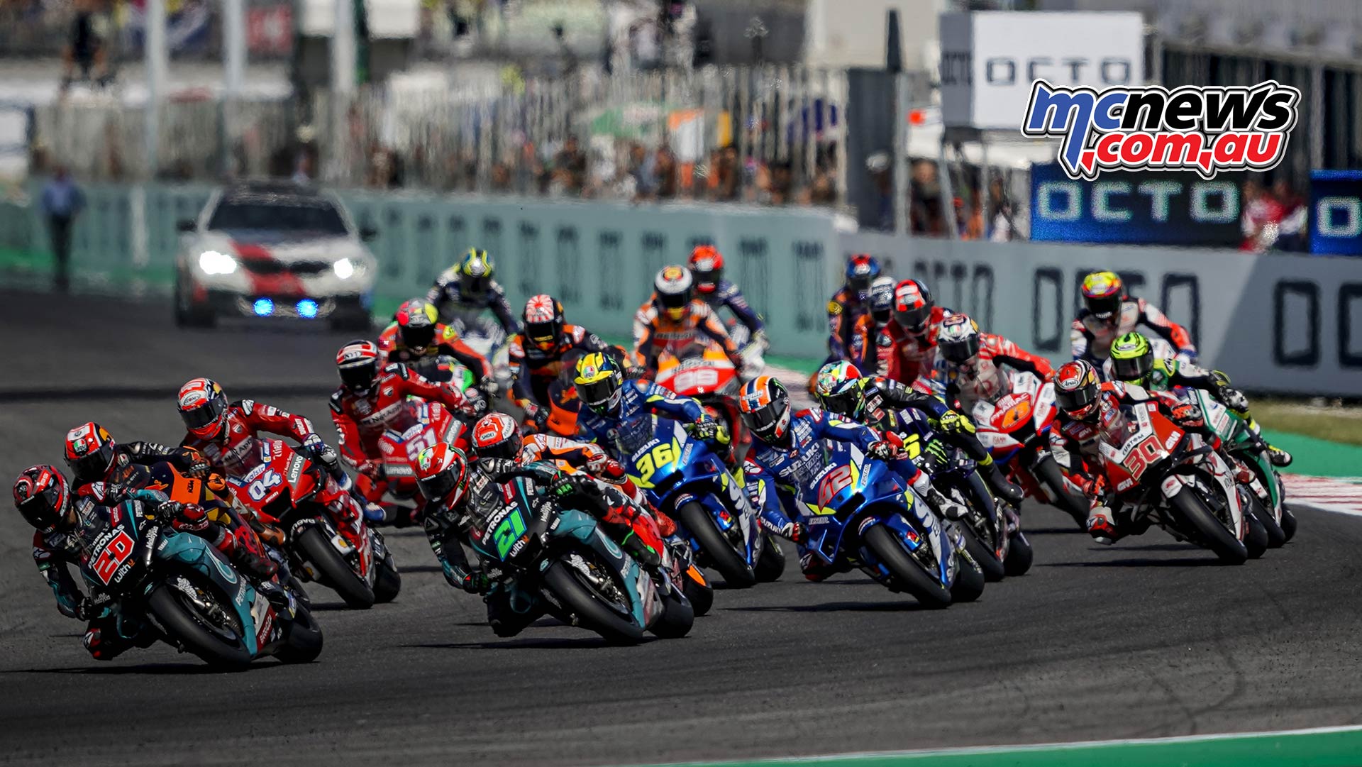 MotoGP Rnd Misano Start MotoGP Rnd Misano Start