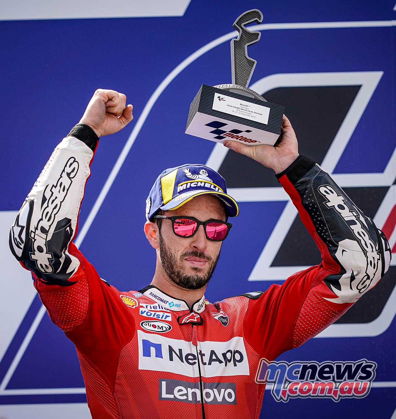 MotoGP Rnd Aragon Dovizioso Trophy MotoGP Rnd Aragon Dovizioso Trophy