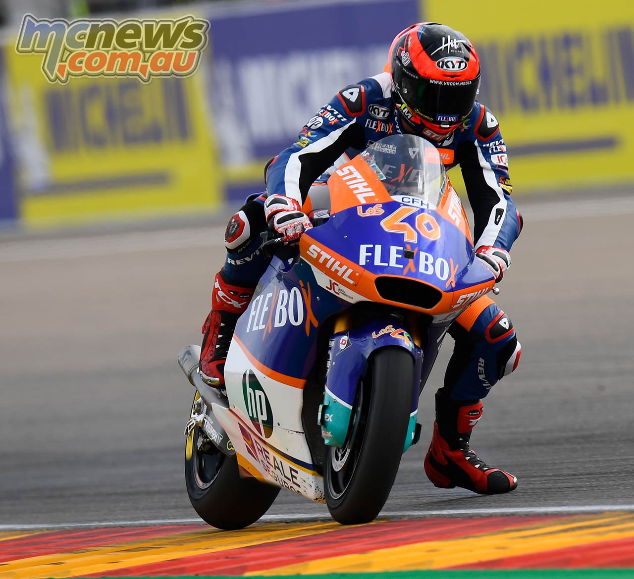MotoGP Rnd Aragon Fri Moto Augusto Fernandez MotoGP Rnd Aragon Fri Moto Augusto Fernandez