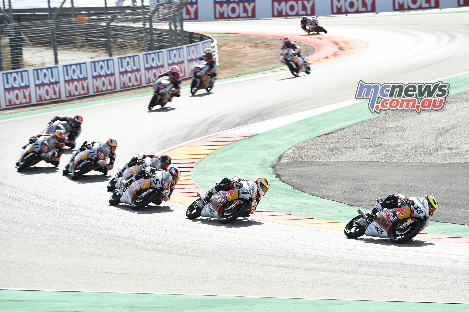 Red Bull Rookies Cup Aragon Salvador Baltus Fellon Red Bull Rookies Cup Aragon Salvador Baltus Fellon