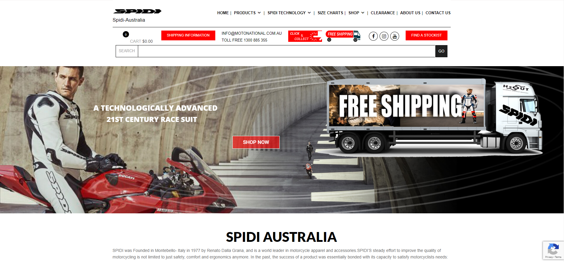 Spidi website Spidi website