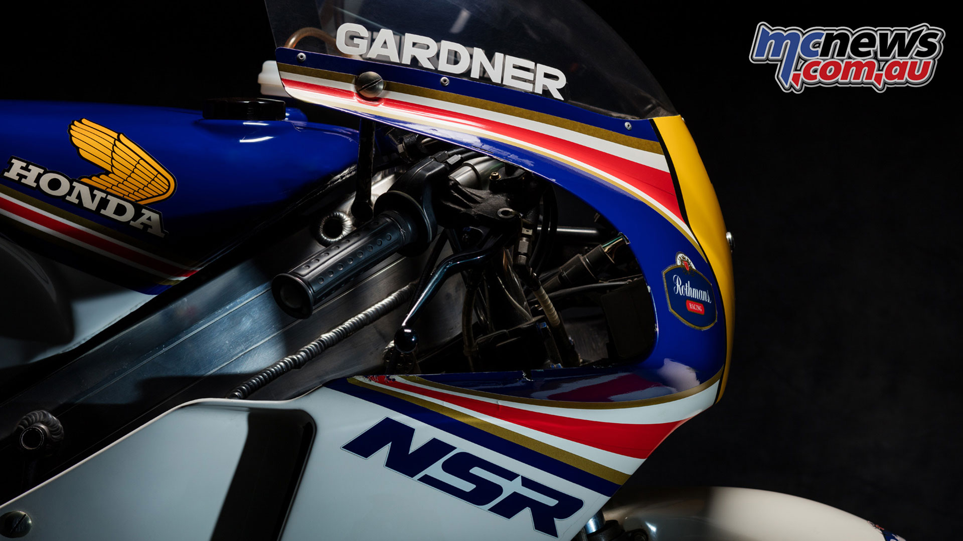 Wayne Gardner's 1987 Honda NSR500 | MCNews