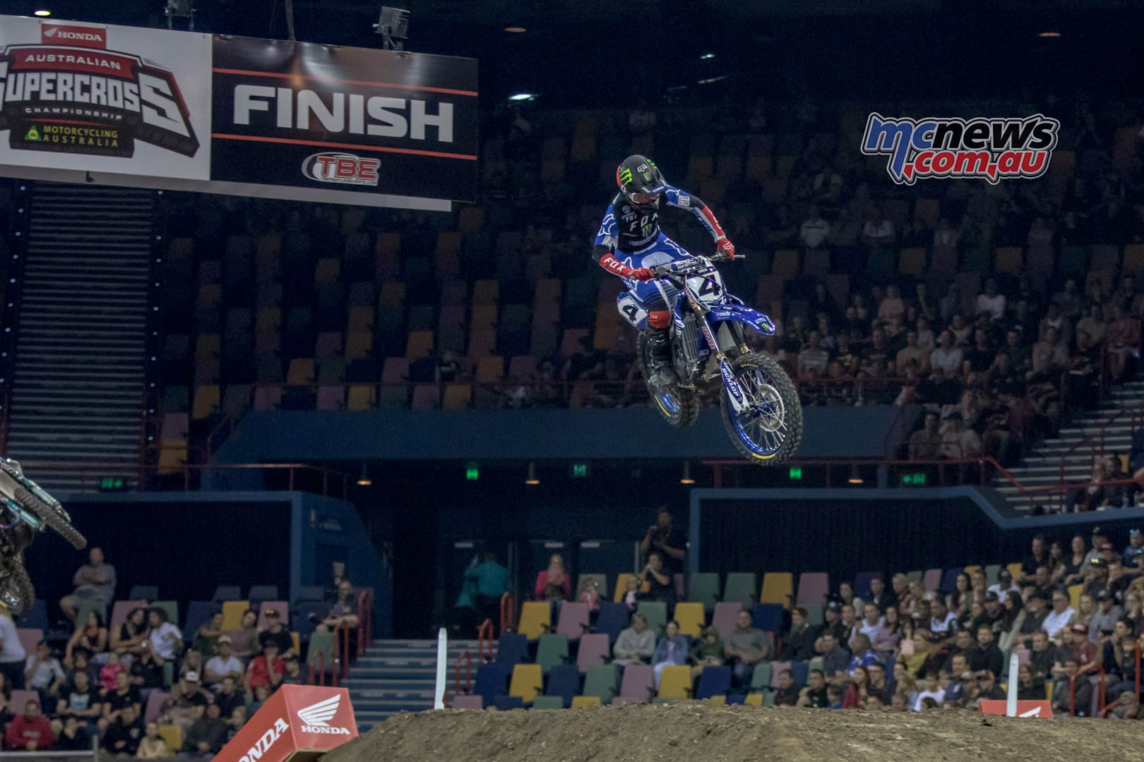 Australian Supercross Rnd Brisbane LukeCloutJump Australian Supercross Rnd Brisbane LukeCloutJump