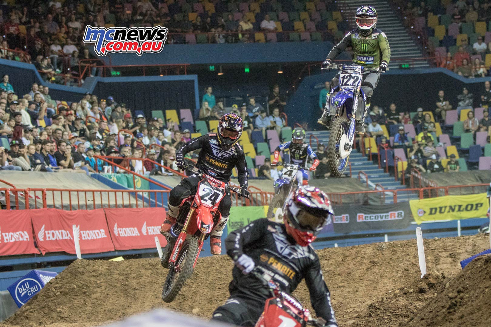Australian Supercross Rnd Brisbane MetcalfeReardon Australian Supercross Rnd Brisbane MetcalfeReardon