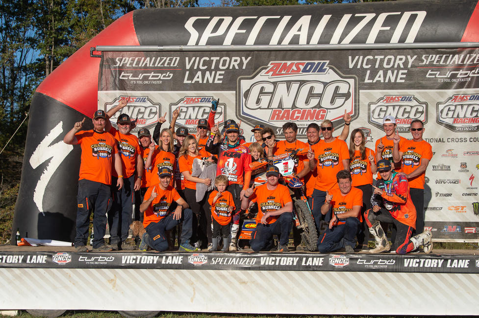 GNCC Rnd Mountaineer Kailub Russell Champion KH GNCC Rnd Mountaineer Kailub Russell Champion KH
