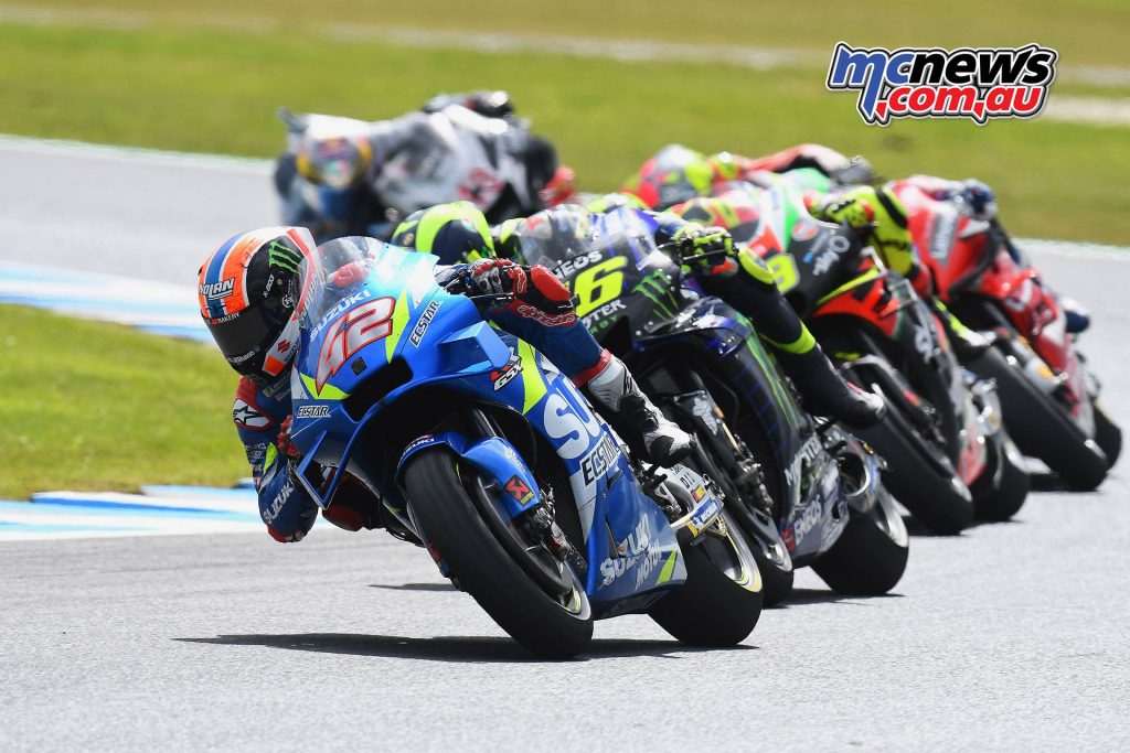 MotoGP Phillip Island Australia Race Rins Rossi