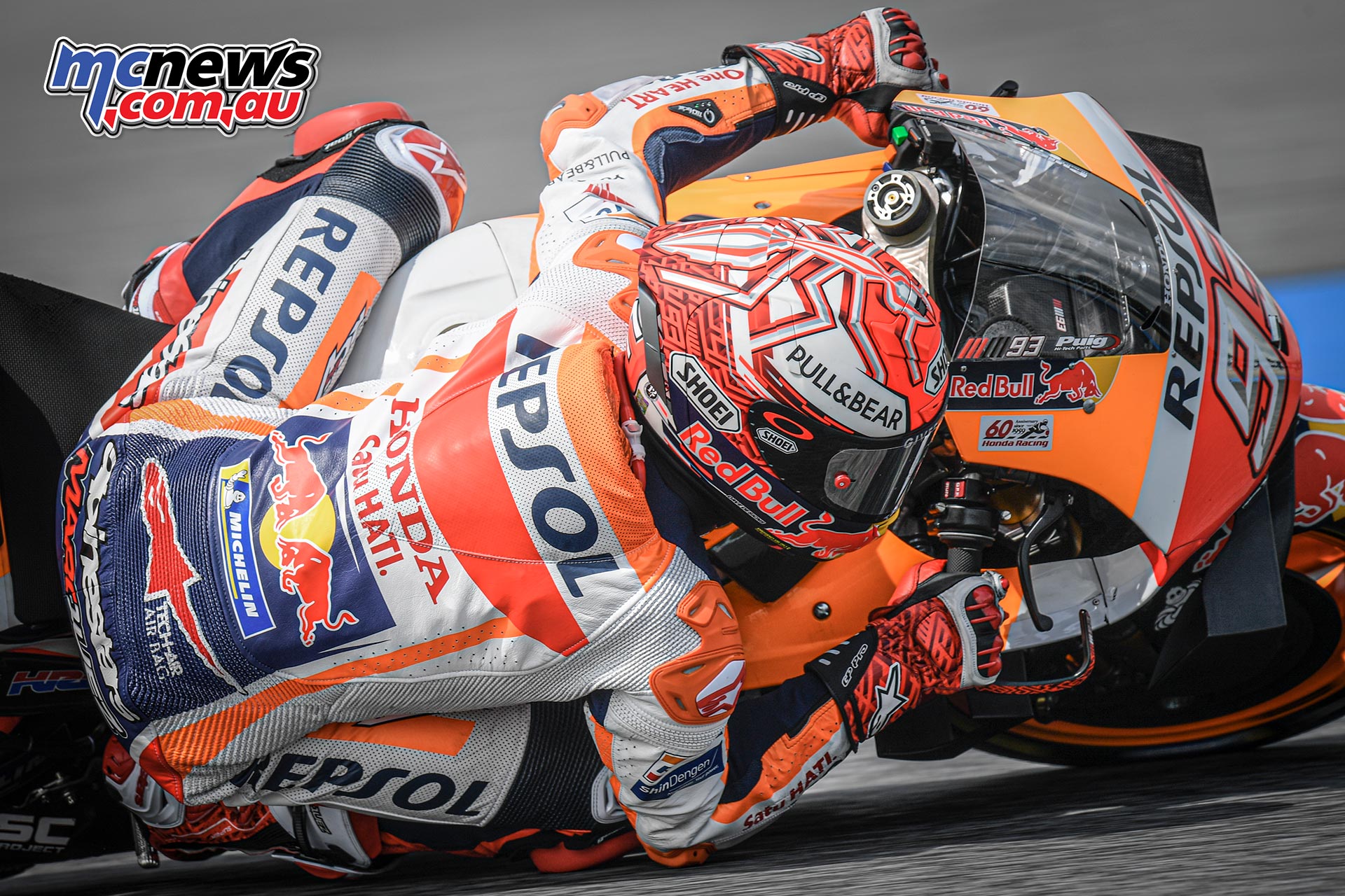 MotoGP Rnd Thailand QP Marquez Close MotoGP Rnd Thailand QP Marquez Close