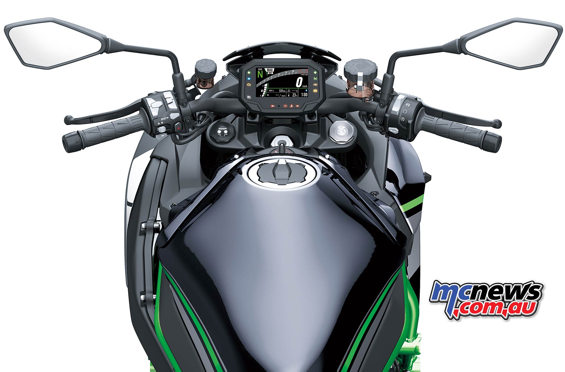 Kawasaki Z H Cockpit Kawasaki Z H Cockpit