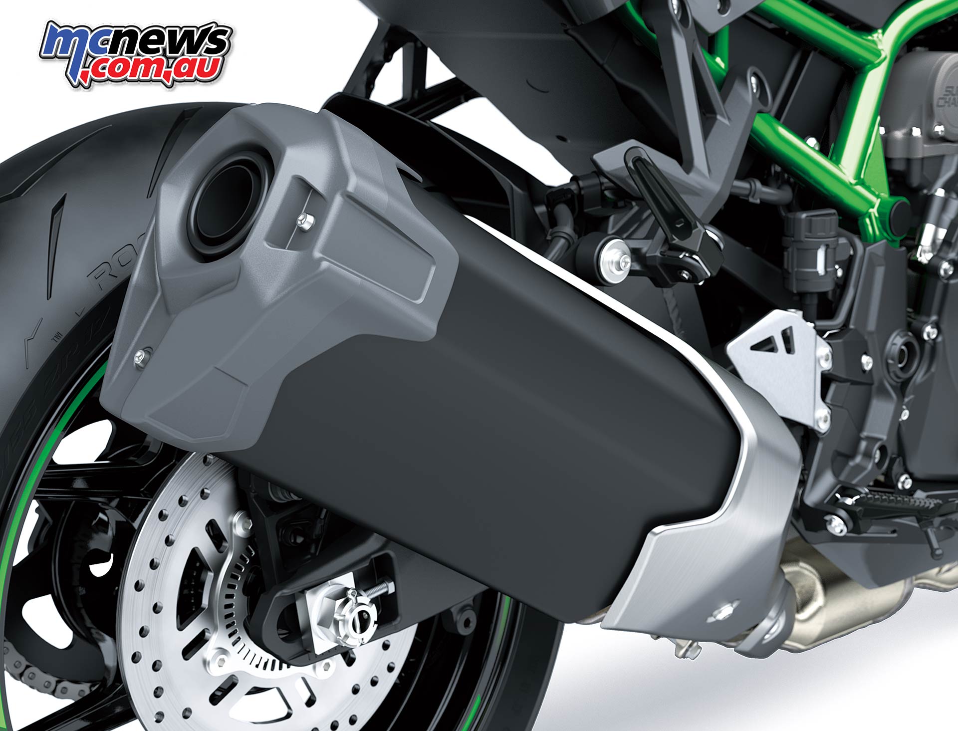 Kawasaki Z H Muffler Kawasaki Z H Muffler