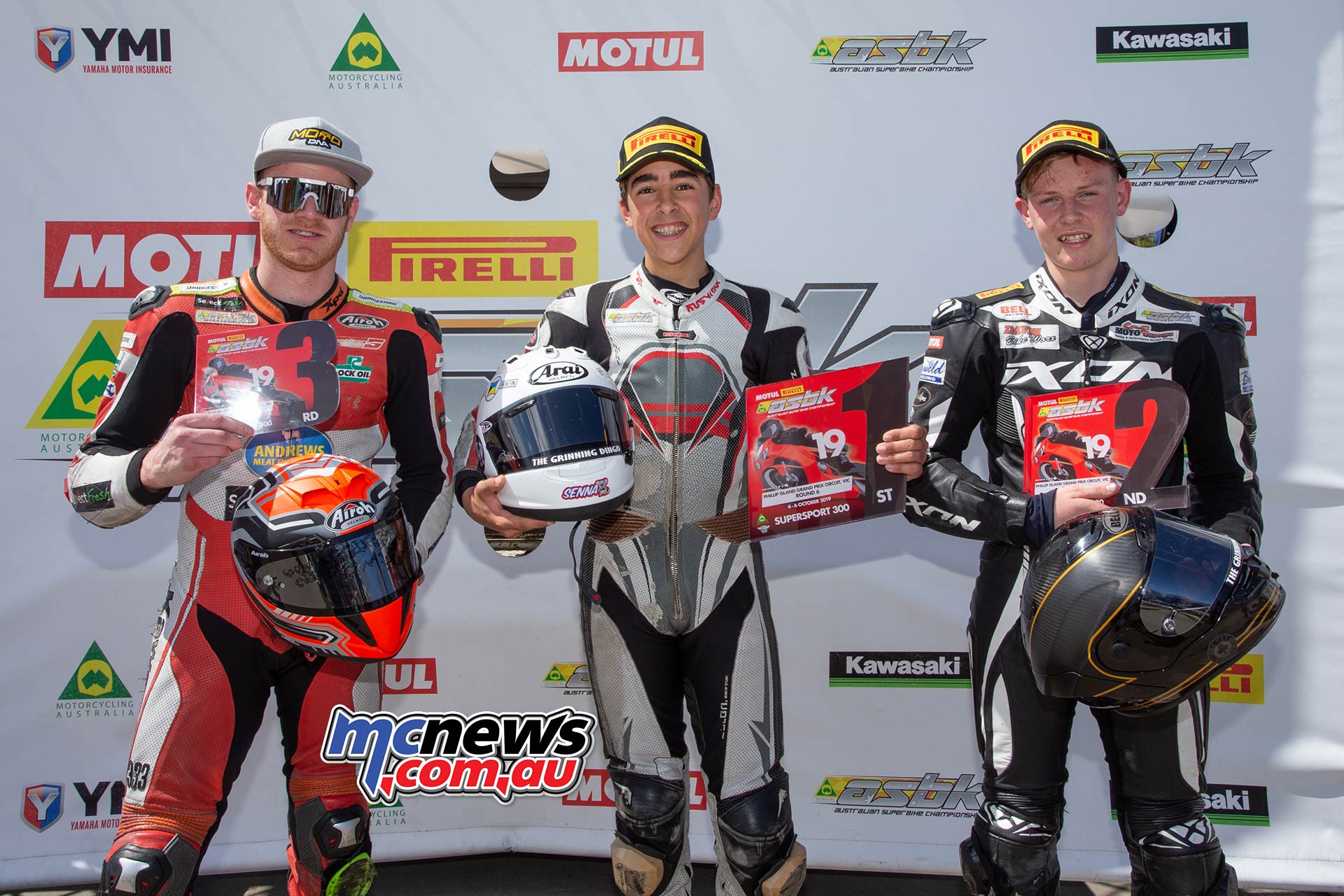 ASBK TBG Round Phillip Island SS Round Podium TBG Sunday ASBK TBG Round Phillip Island SS Round Podium TBG Sunday