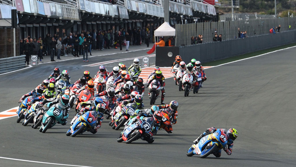 FIM CEV Repsol Valencia Rnd Moto Start Cover