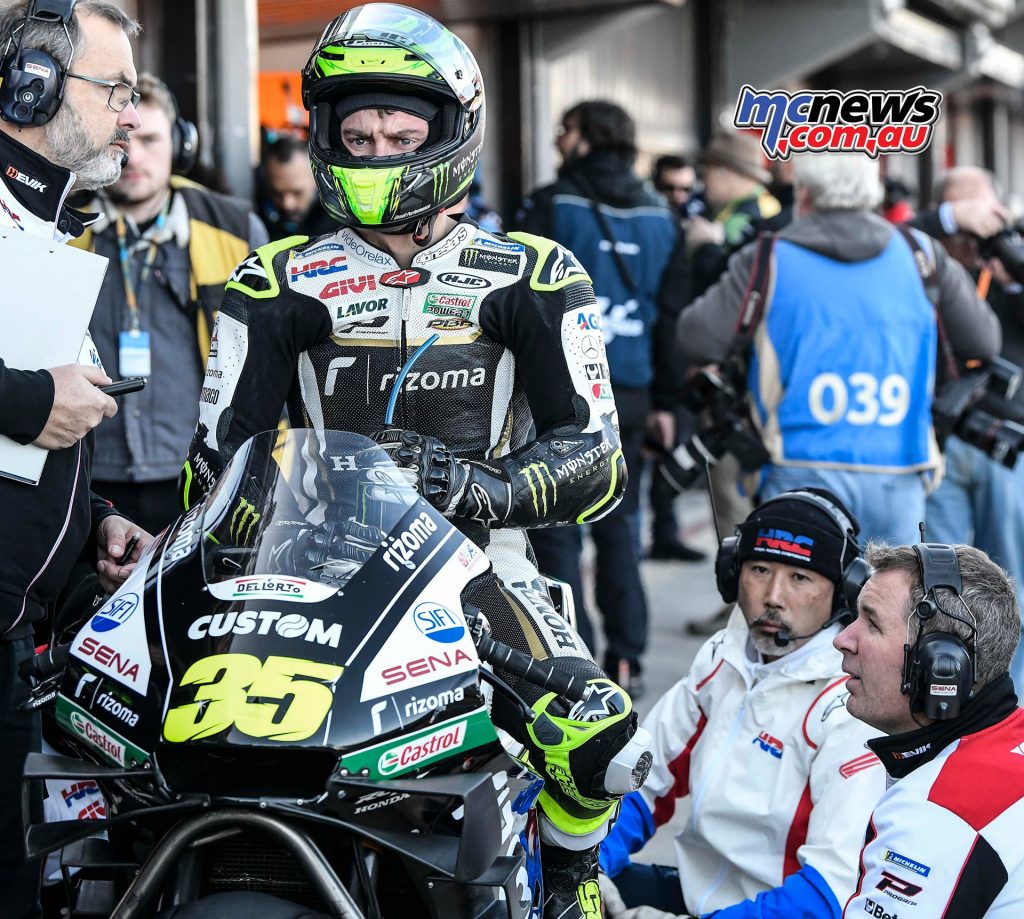 MotoGP Rnd Valencia QP Crutchlow