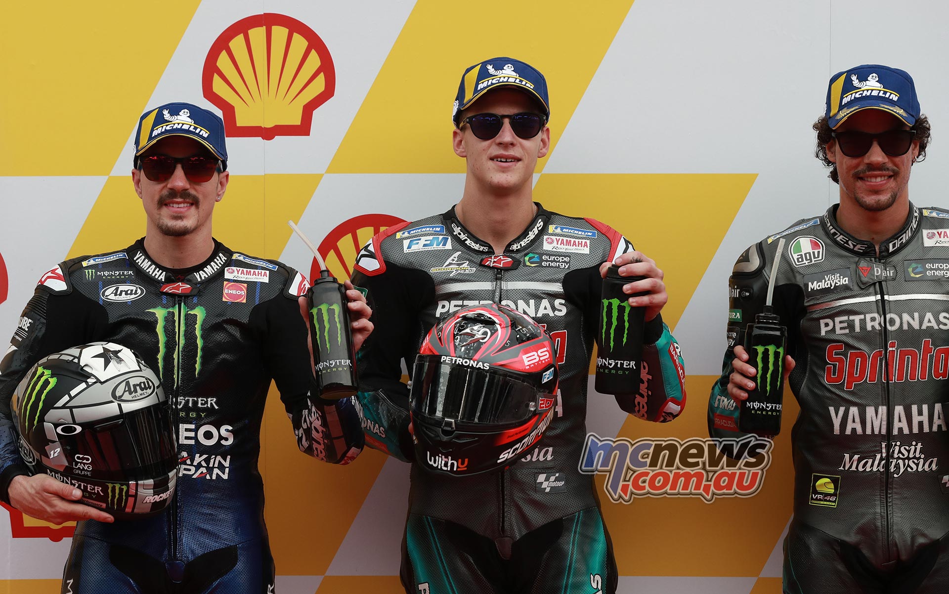 MotoGP Sepang QP Front Row Quartararo Vinales Morbidelli MotoGP Sepang QP Front Row Quartararo Vinales Morbidelli