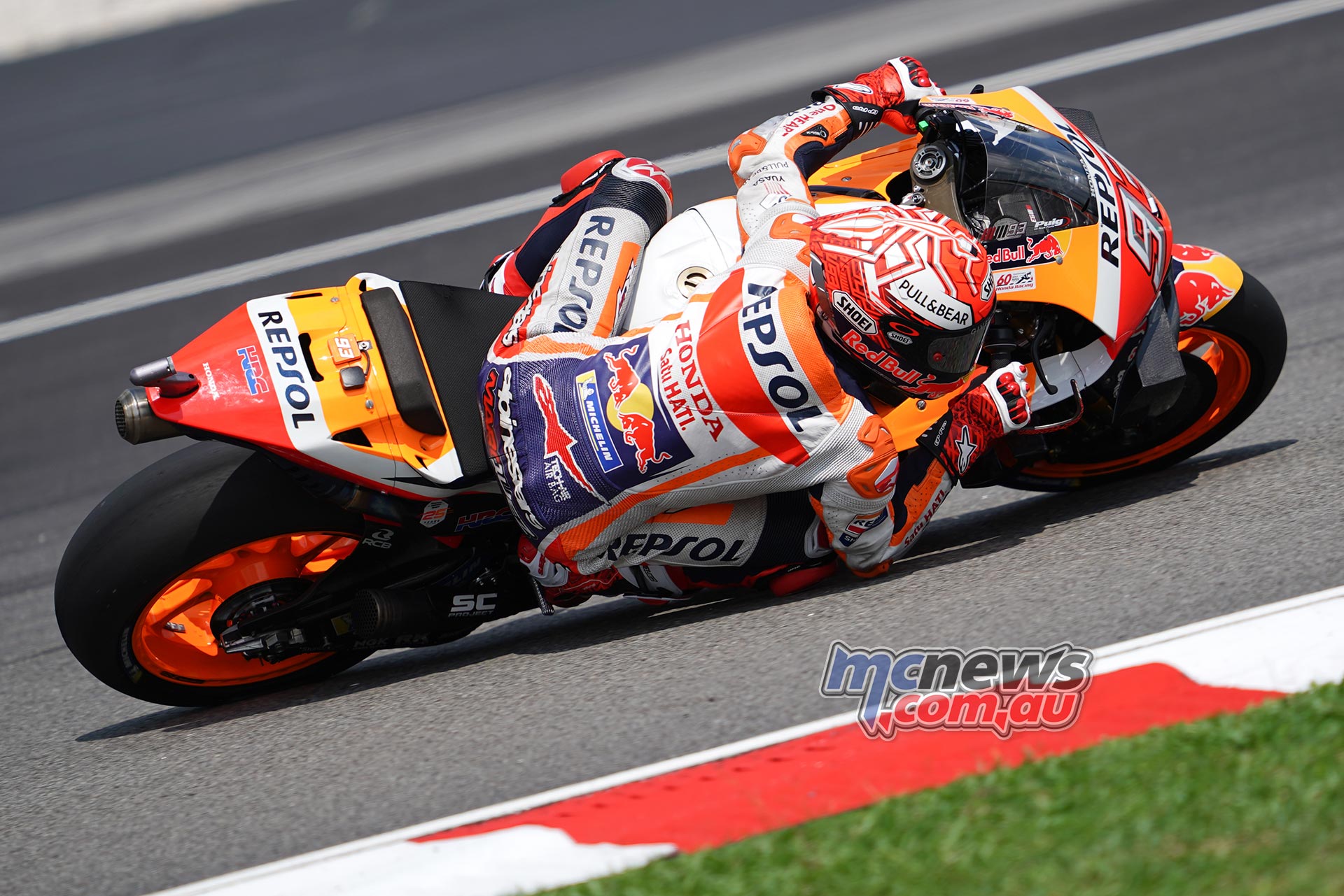 MotoGP Sepang QP Marquez Lean MotoGP Sepang QP Marquez Lean