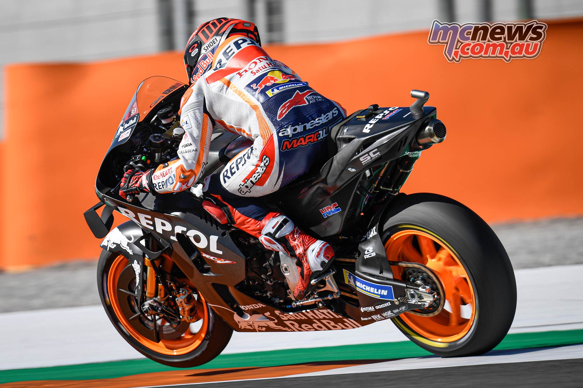 MotoGP Testing Valencia Day Marc Marquez MotoGP Testing Valencia Day Marc Marquez