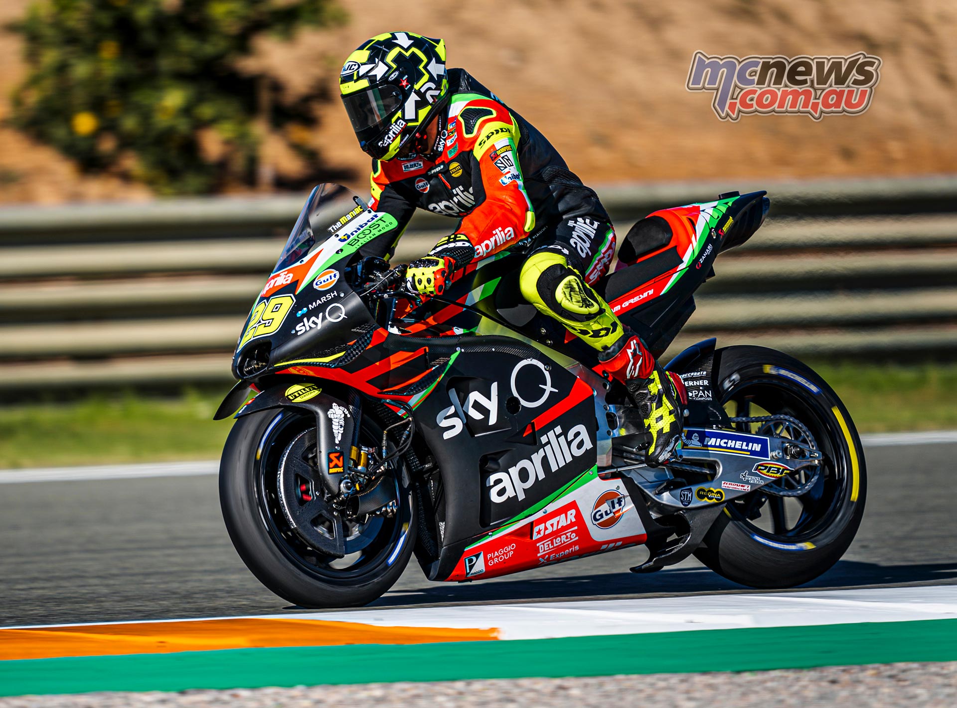 MotoGP Valencia Test Day Andrea Iannone MotoGP Valencia Test Day Andrea Iannone