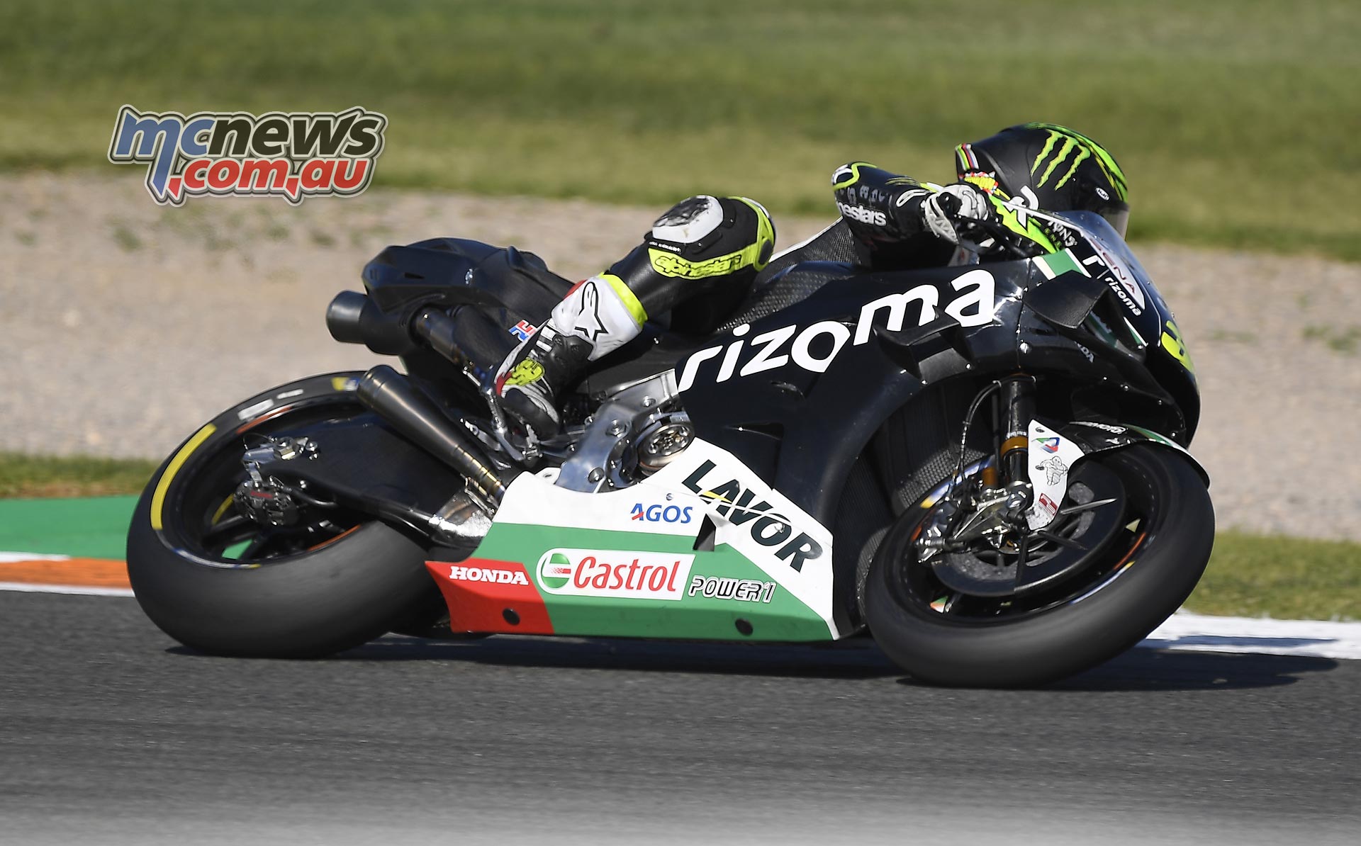 MotoGP Valencia Test Day Crutchlow MotoGP Valencia Test Day Crutchlow