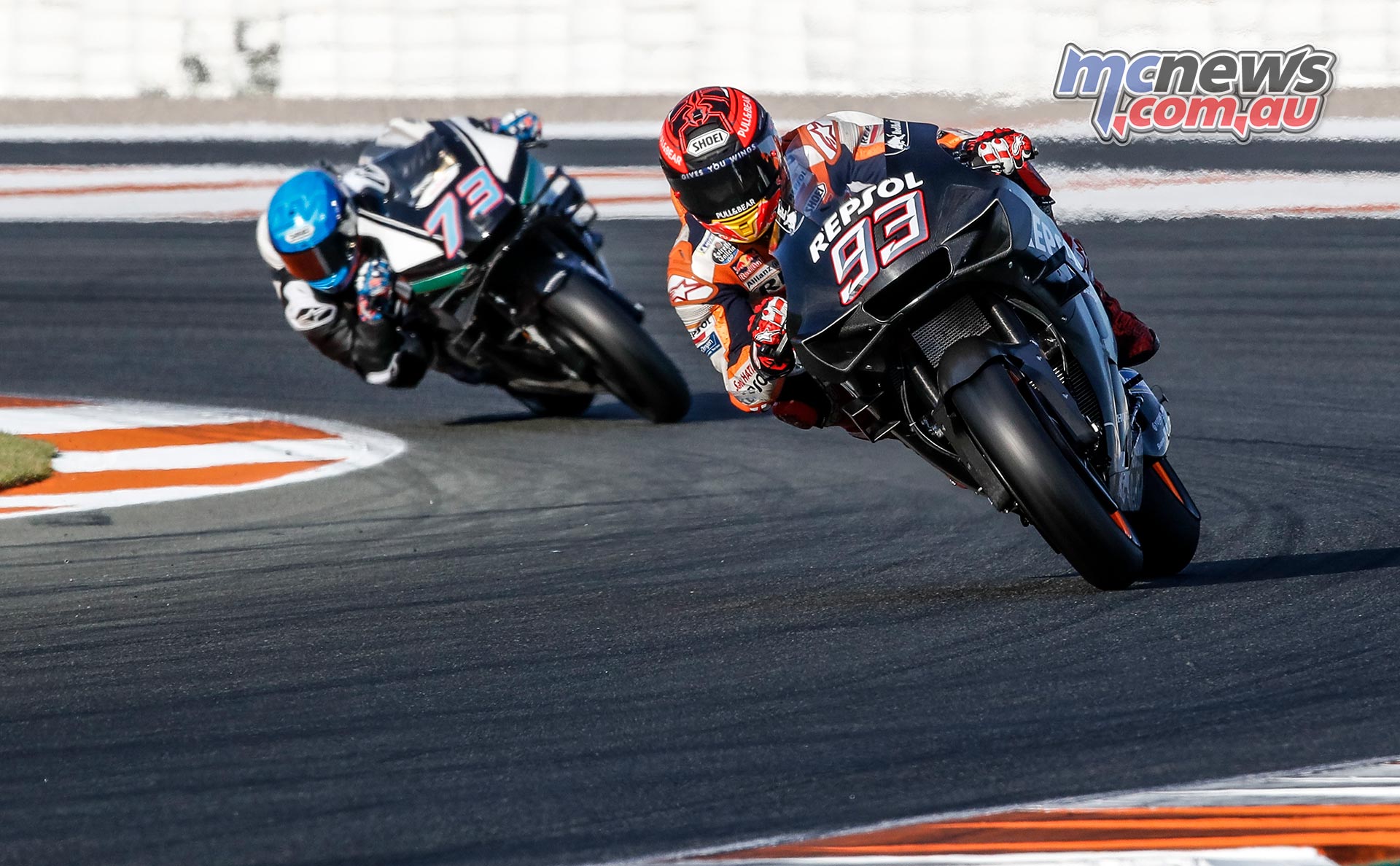 MotoGP Valencia Test Day Marquez Brothers MotoGP Valencia Test Day Marquez Brothers