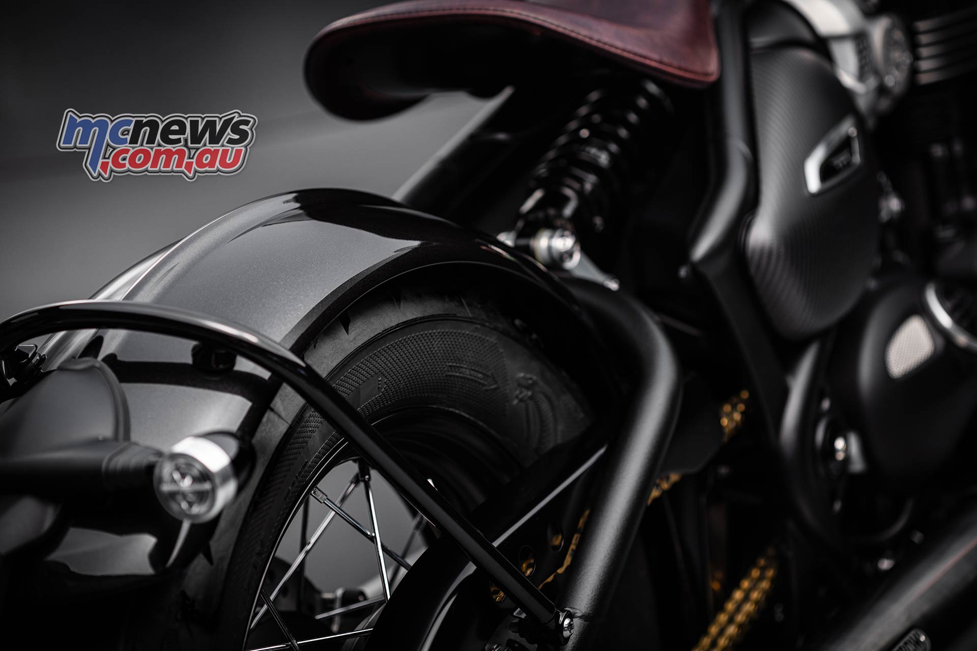 Triumph Bobber TFC MudguardRear Triumph Bobber TFC MudguardRear