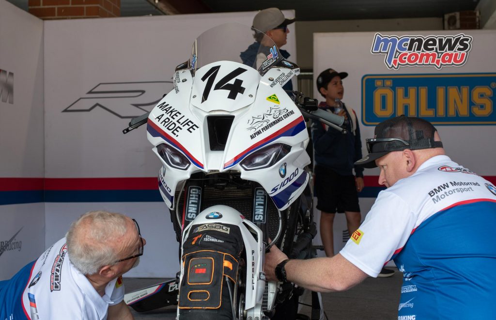 ASBK Rnd SMP RbMotoLens SBK FP Pits Glen Allerton NextGen